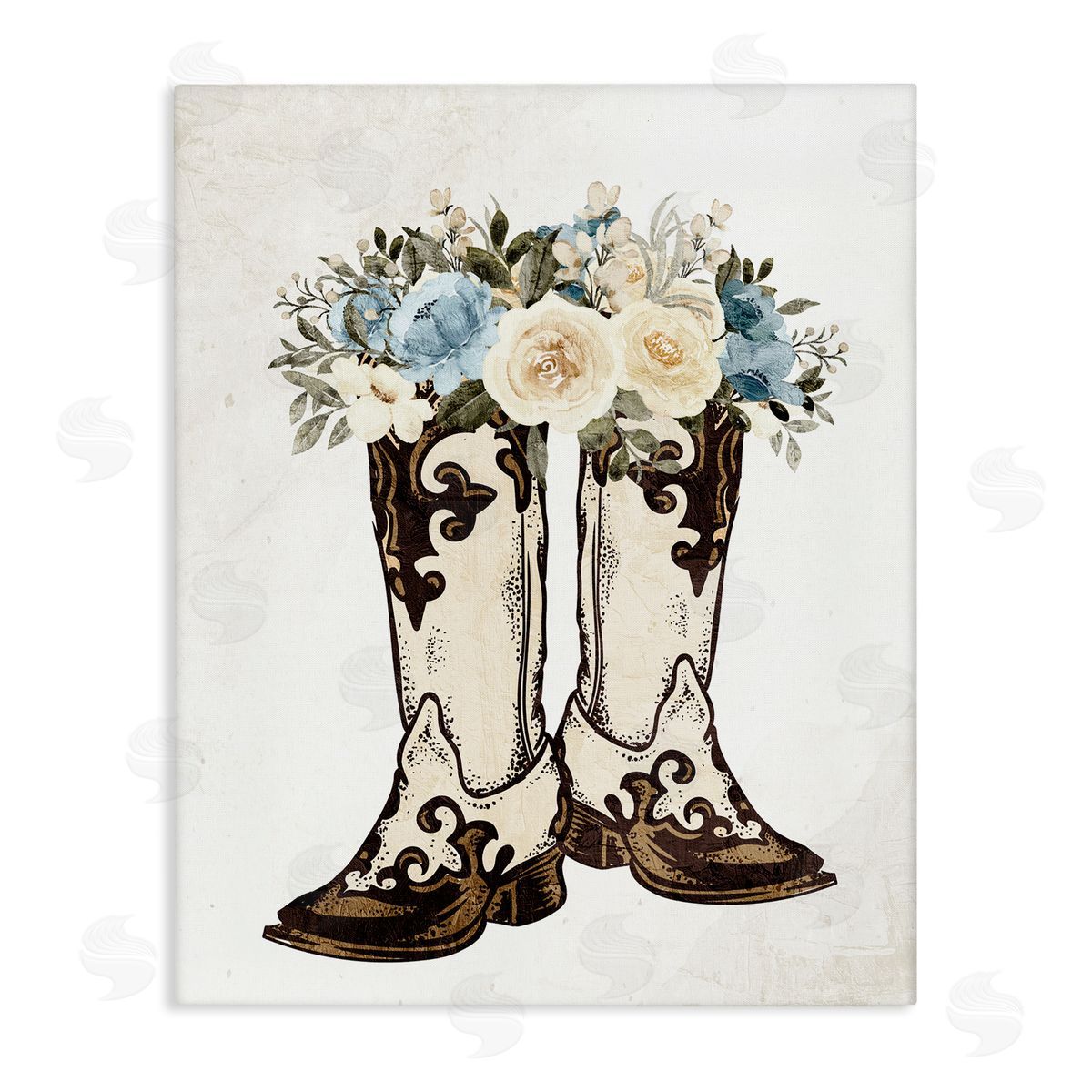 Kim Allen Cowboy Boot Mixed Bouquet