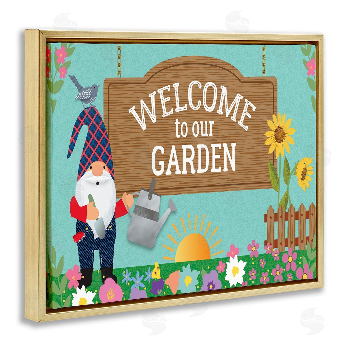 Linda Birtel Welcome To Our Garden Gnome