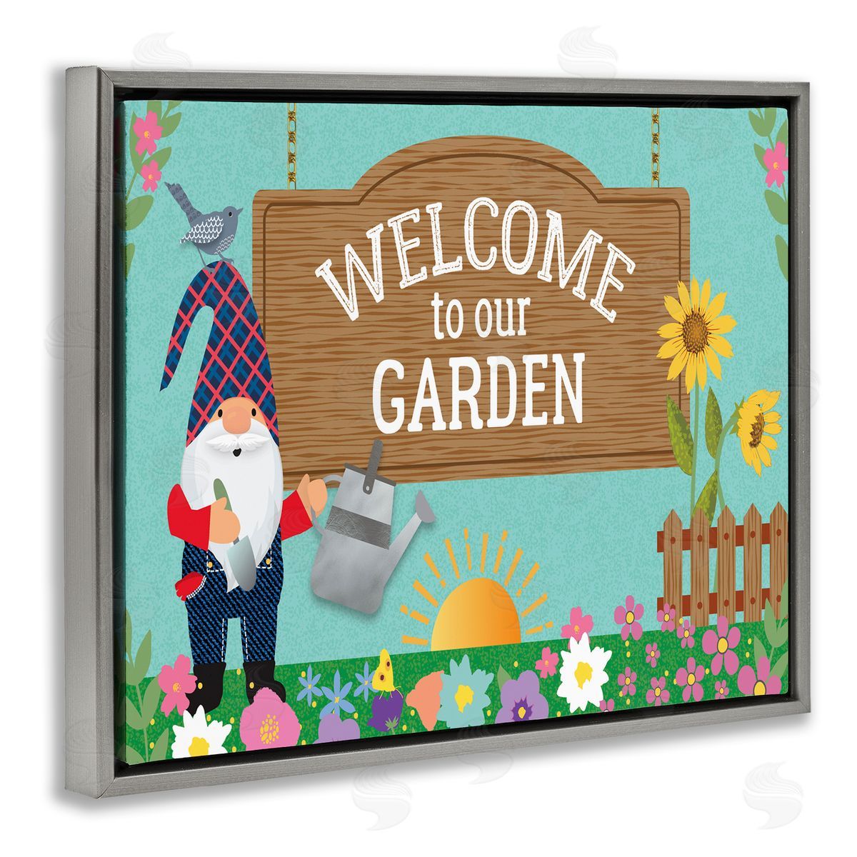 Linda Birtel Welcome To Our Garden Gnome