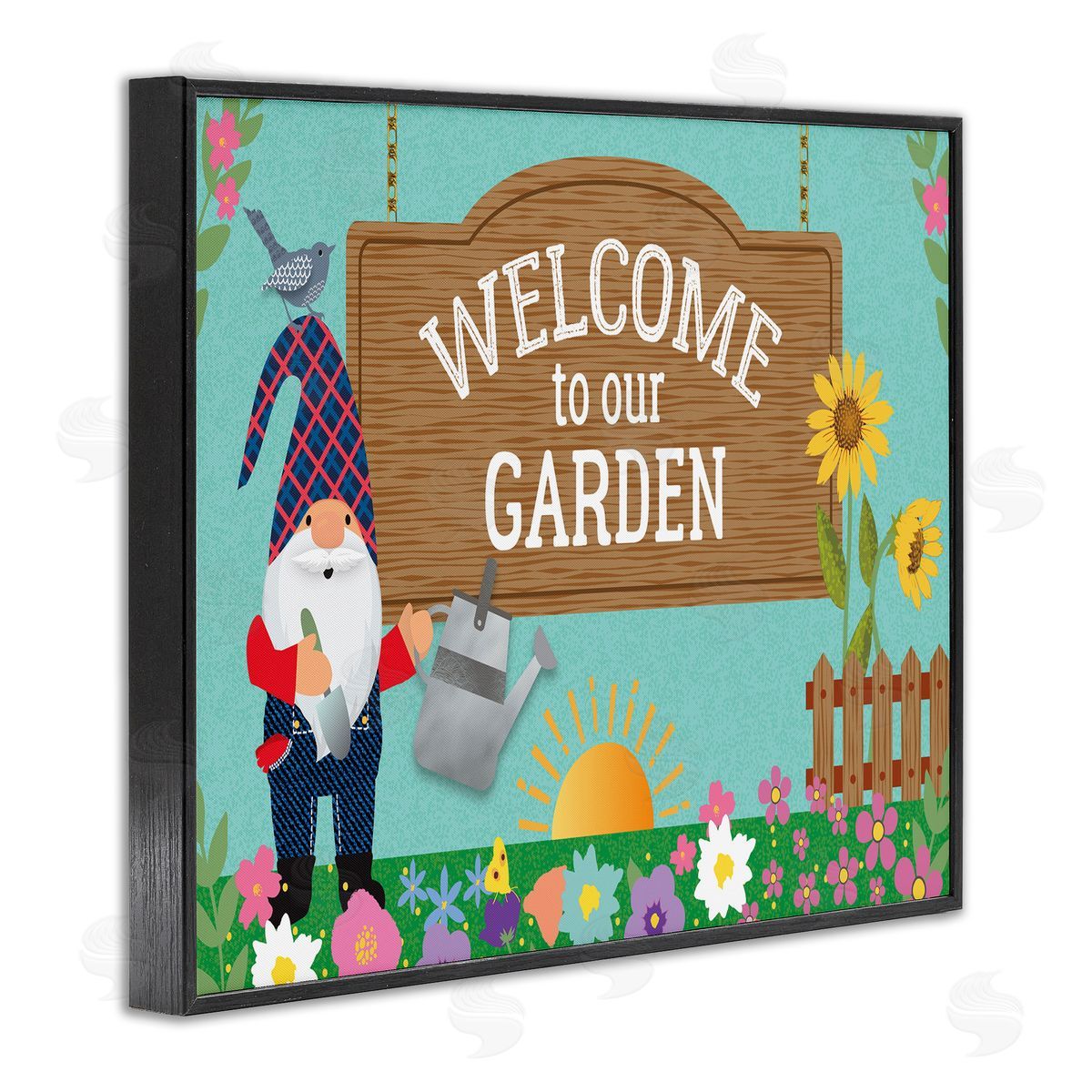 Linda Birtel Welcome To Our Garden Gnome