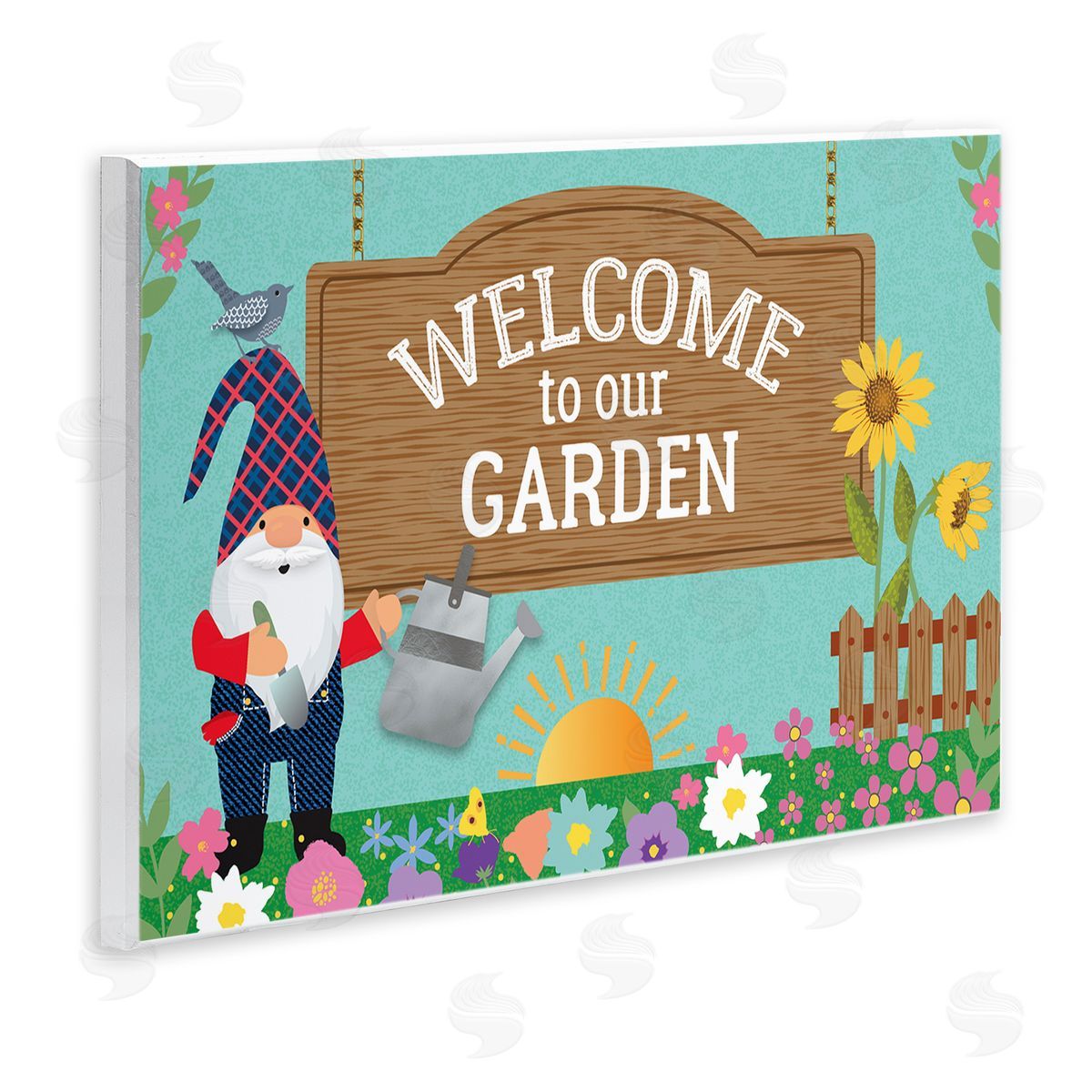 Linda Birtel Welcome To Our Garden Gnome