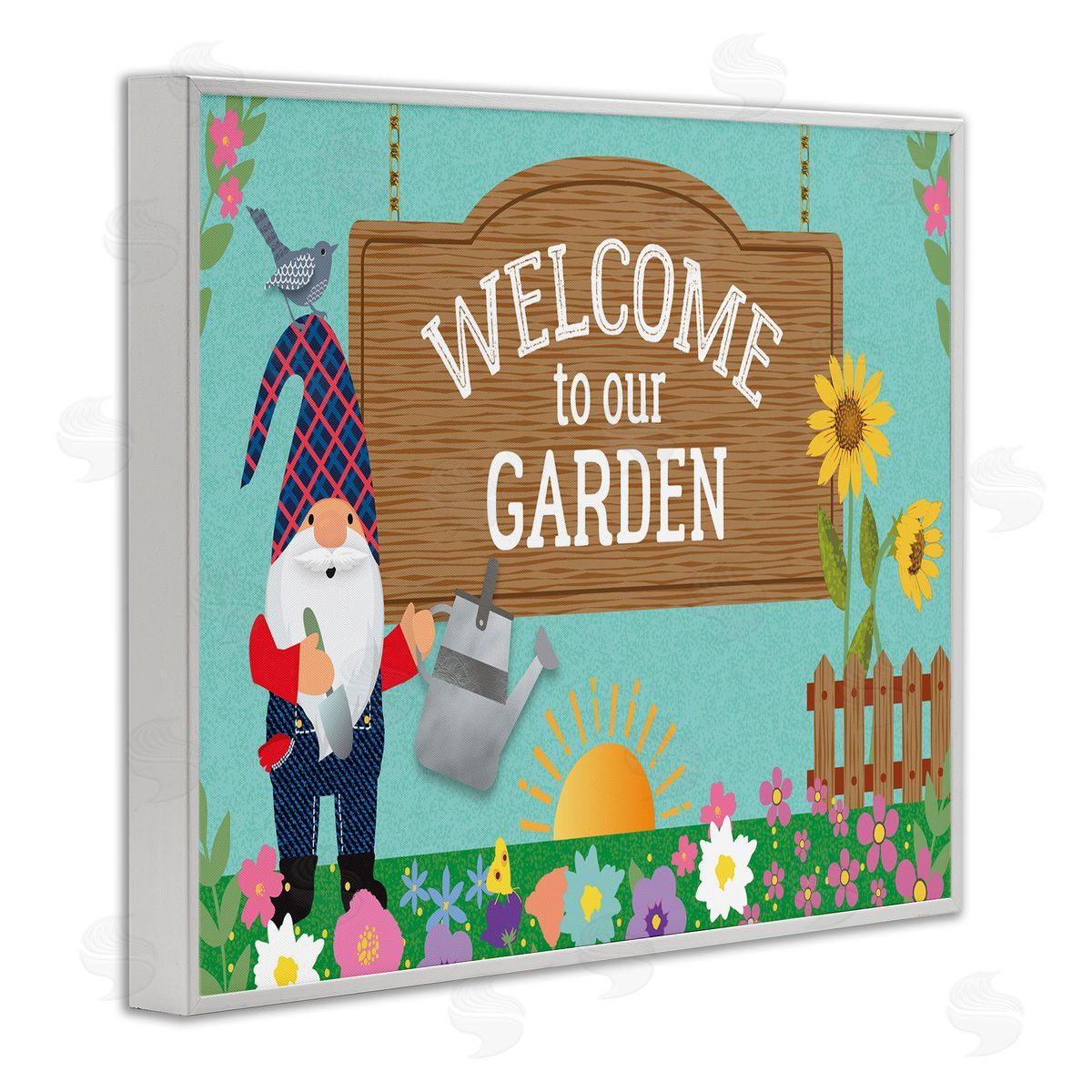 Linda Birtel Welcome To Our Garden Gnome