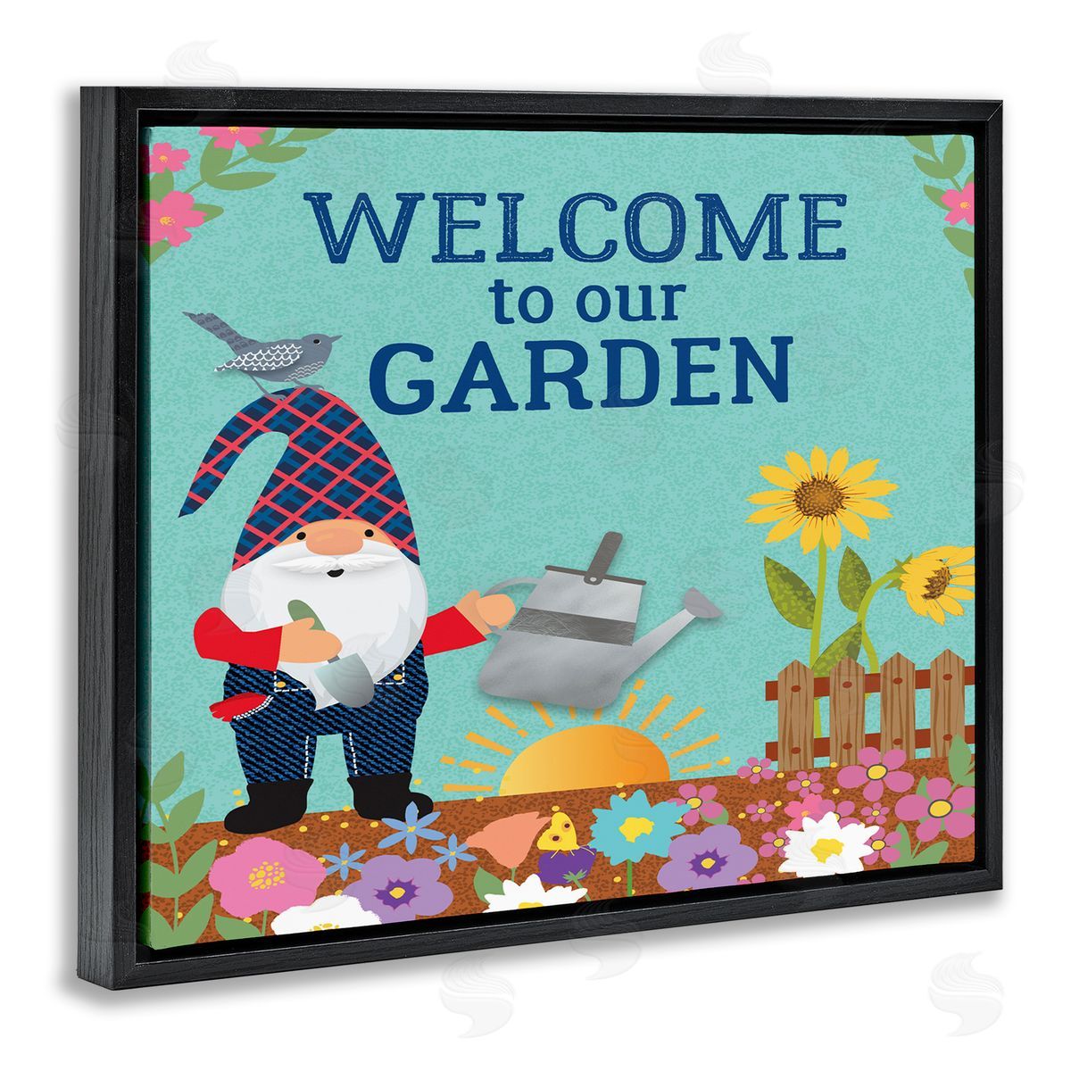 Linda Birtel Welcome To Our Garden Phrase