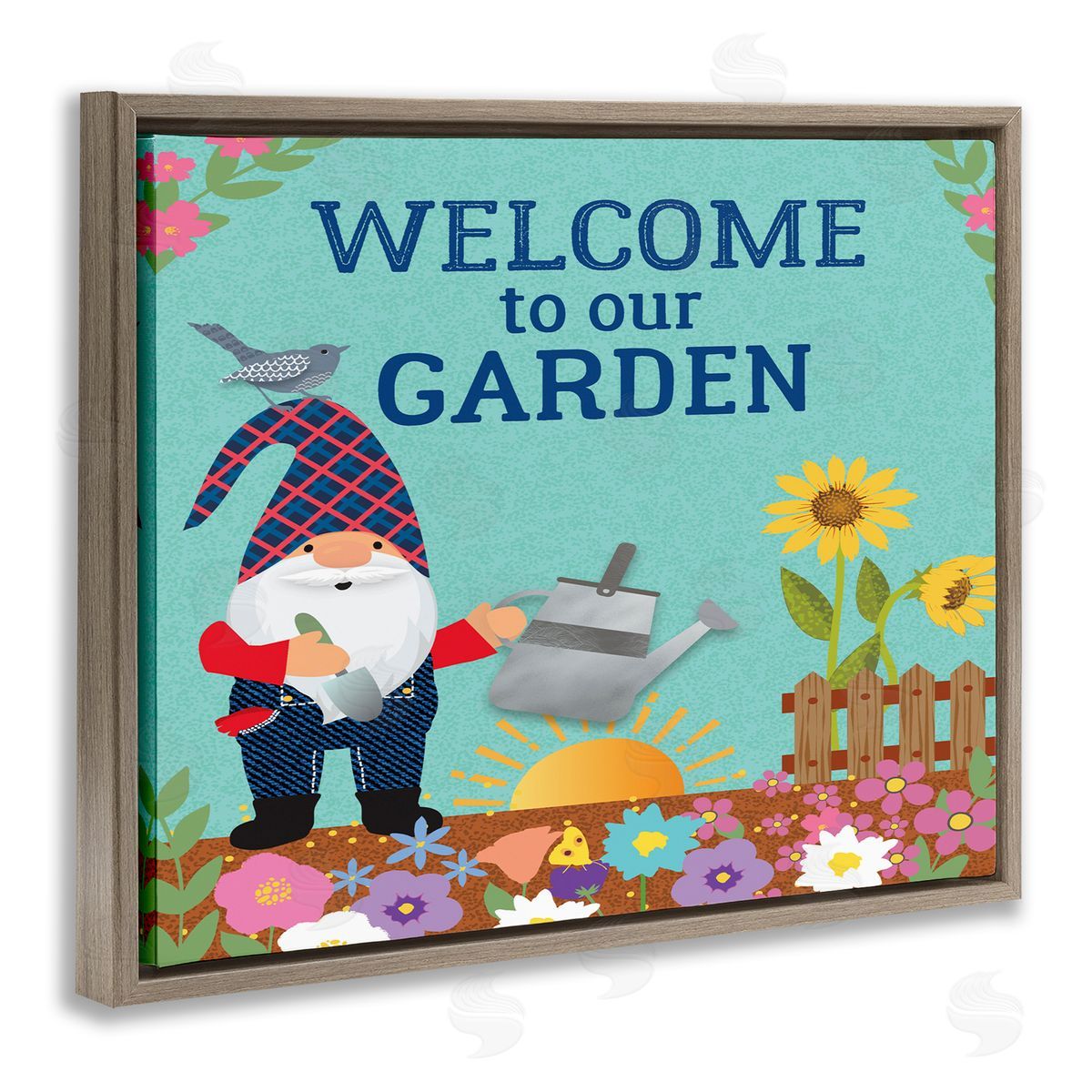 Linda Birtel Welcome To Our Garden Phrase