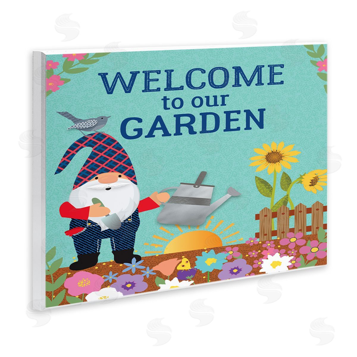 Linda Birtel Welcome To Our Garden Phrase