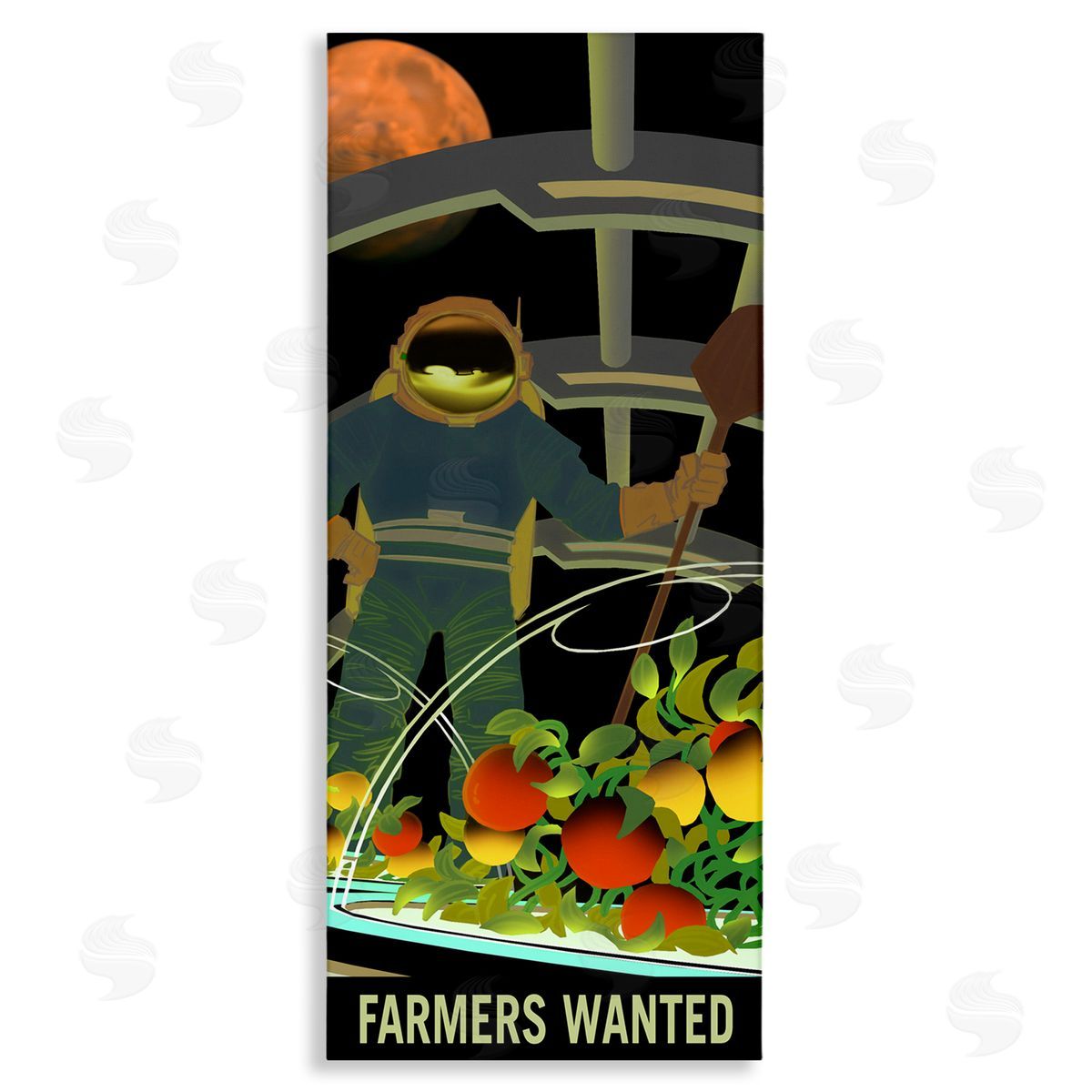 NASA Farmers Wanted Astronaut Moon