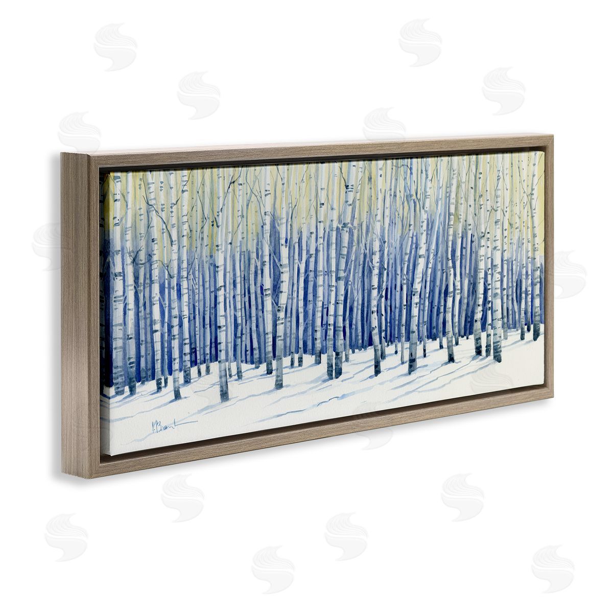 Paul Brent Looming Winter Birch Trees