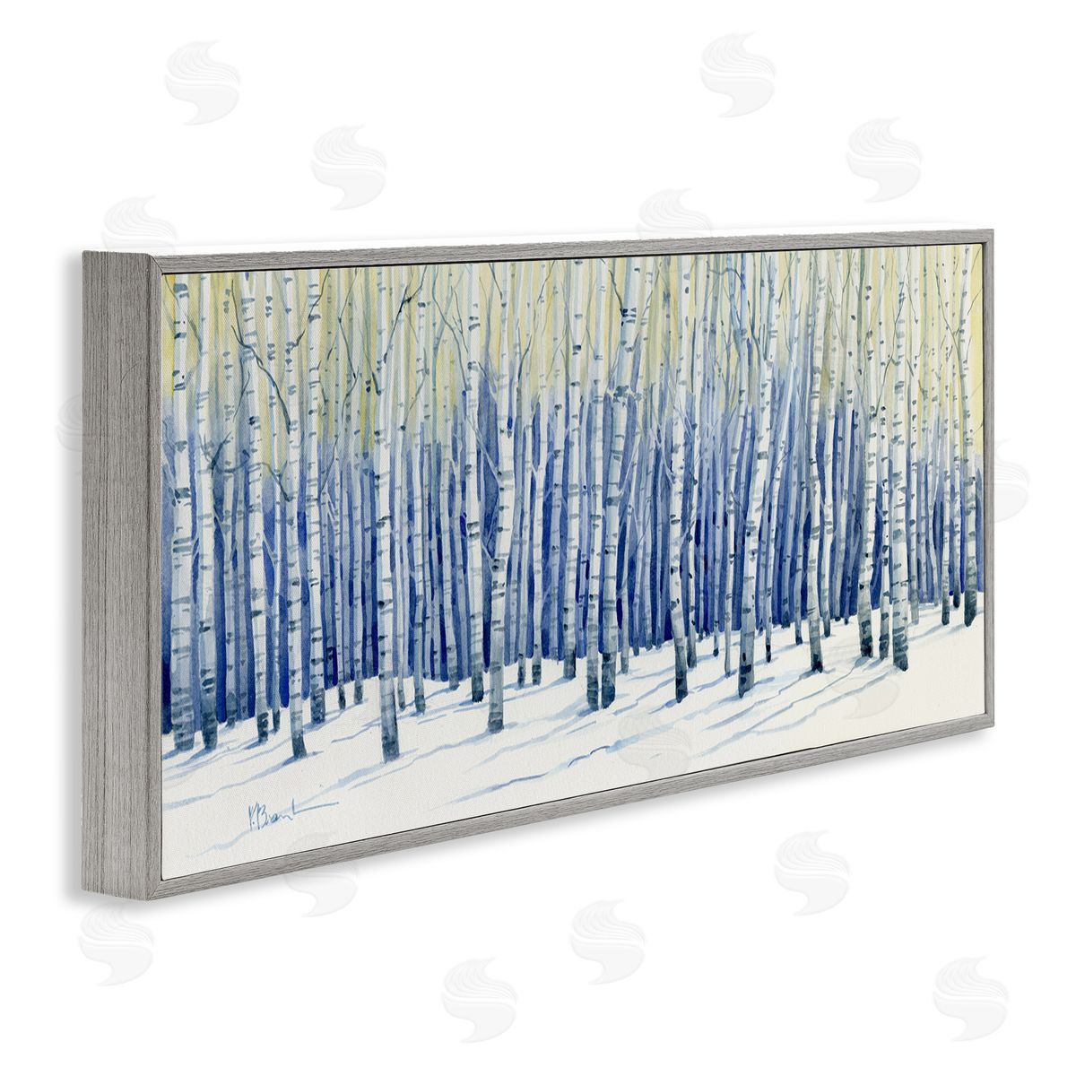 Paul Brent Looming Winter Birch Trees