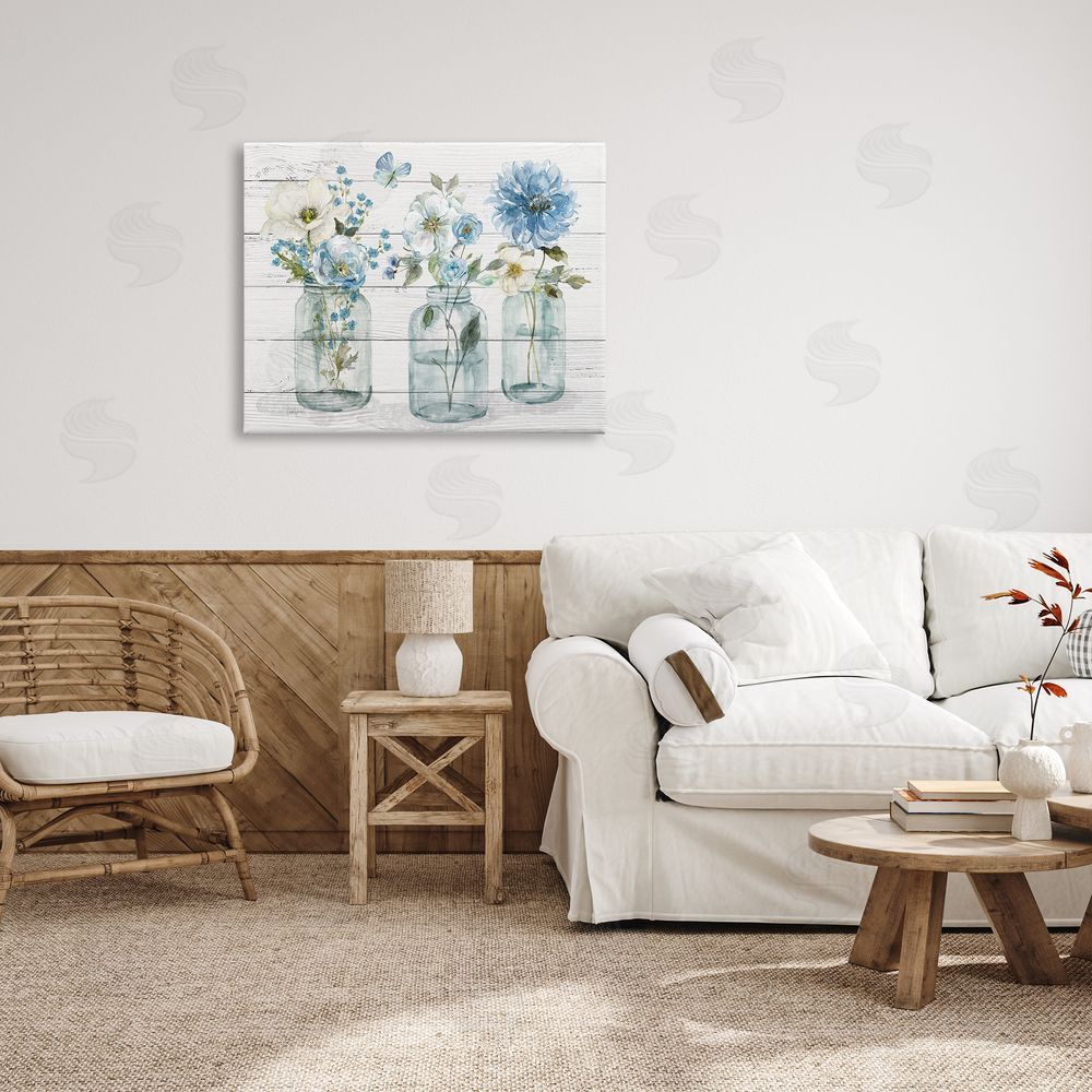 Livi Finn Blue Country Jar Bouquets