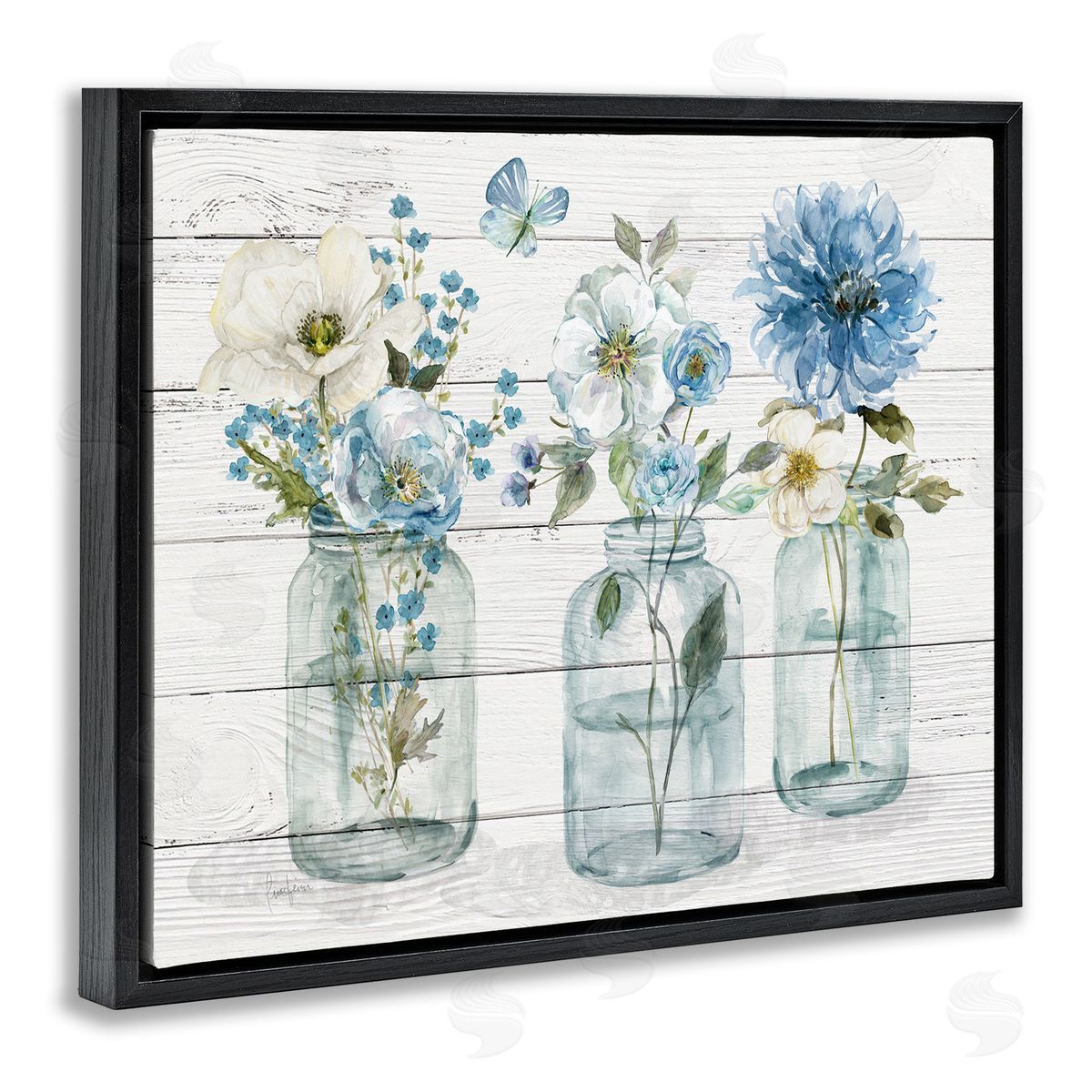 Livi Finn Blue Country Jar Bouquets