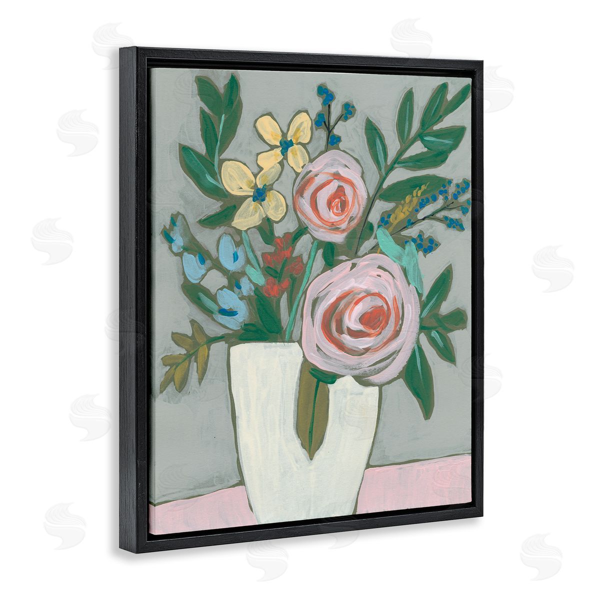 Jennifer Goldberger Mixed Rose Bouquet Abstract