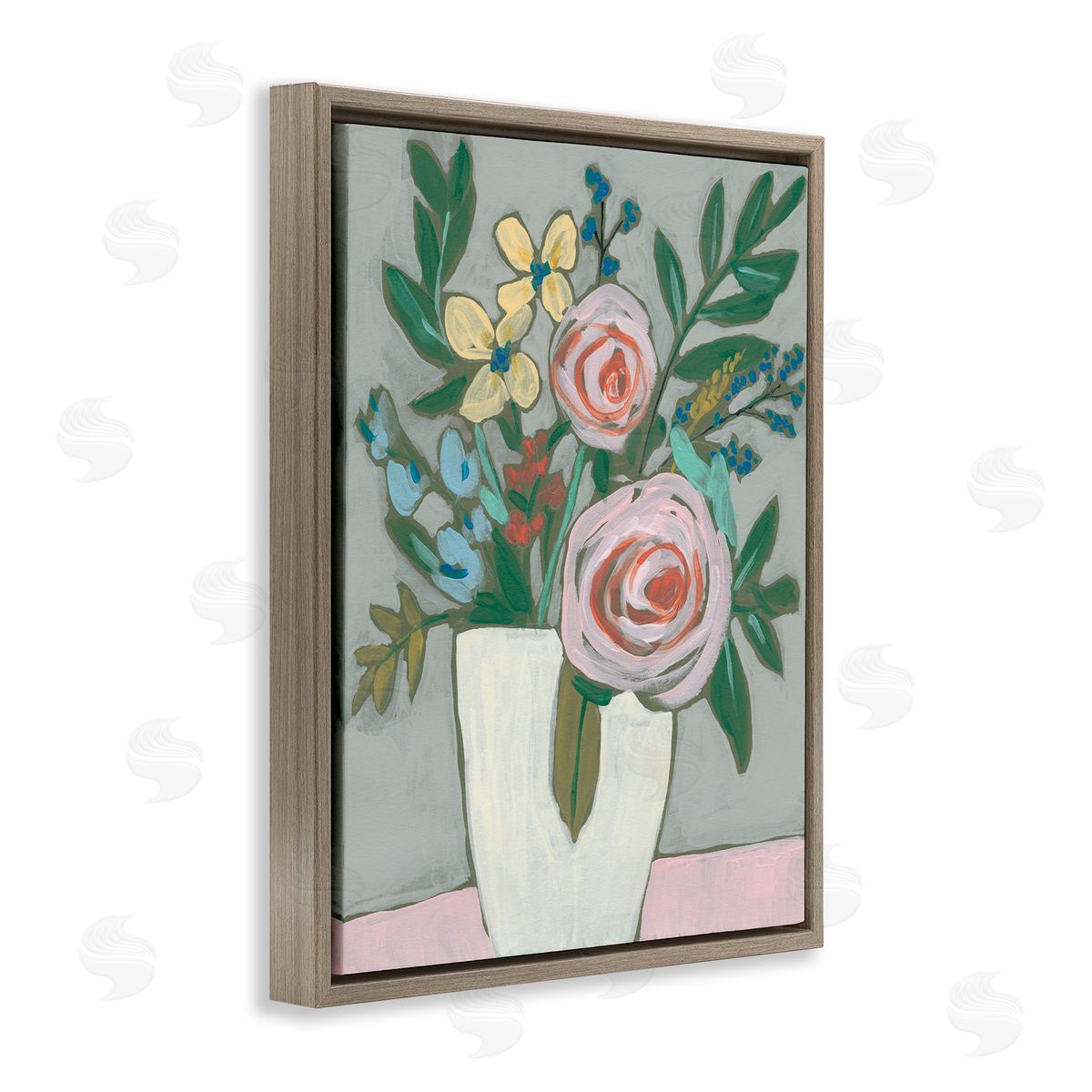 Jennifer Goldberger Mixed Rose Bouquet Abstract