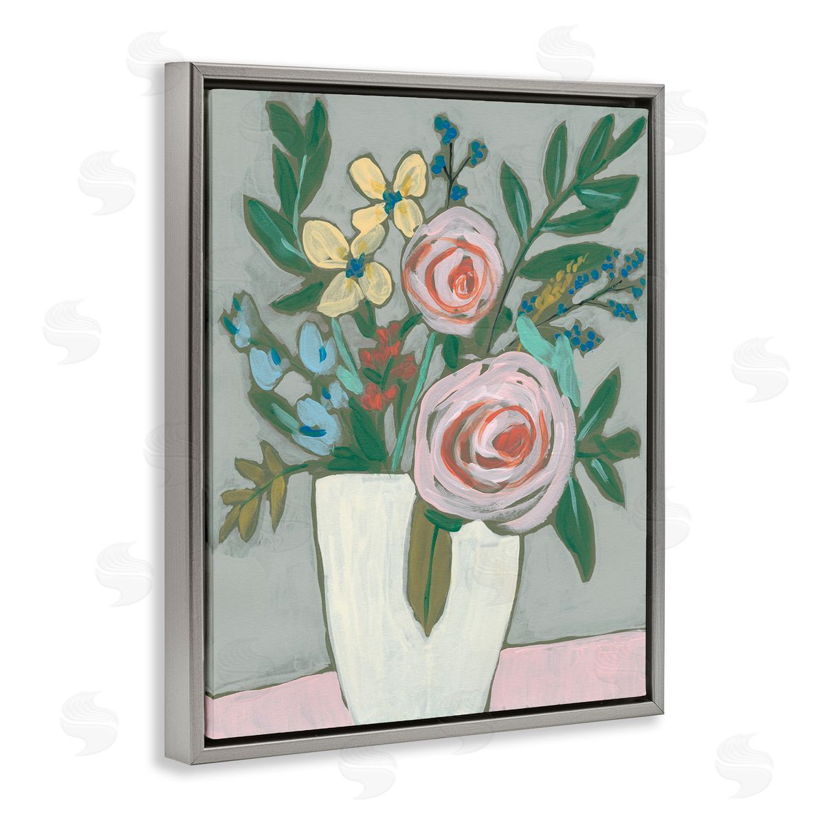 Jennifer Goldberger Mixed Rose Bouquet Abstract
