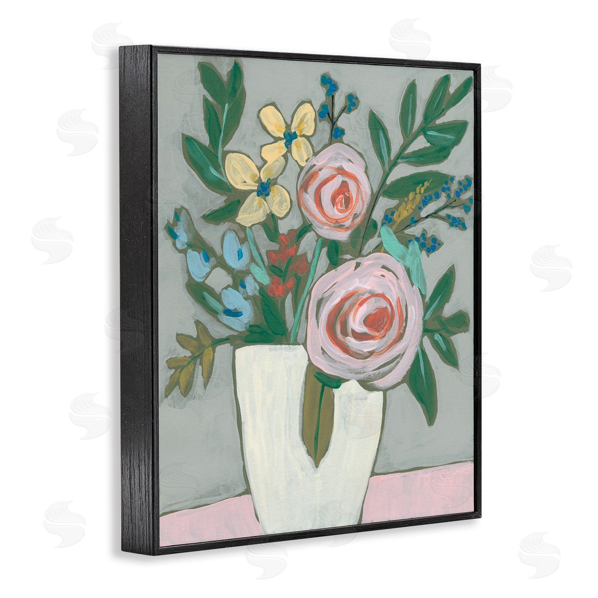 Jennifer Goldberger Mixed Rose Bouquet Abstract