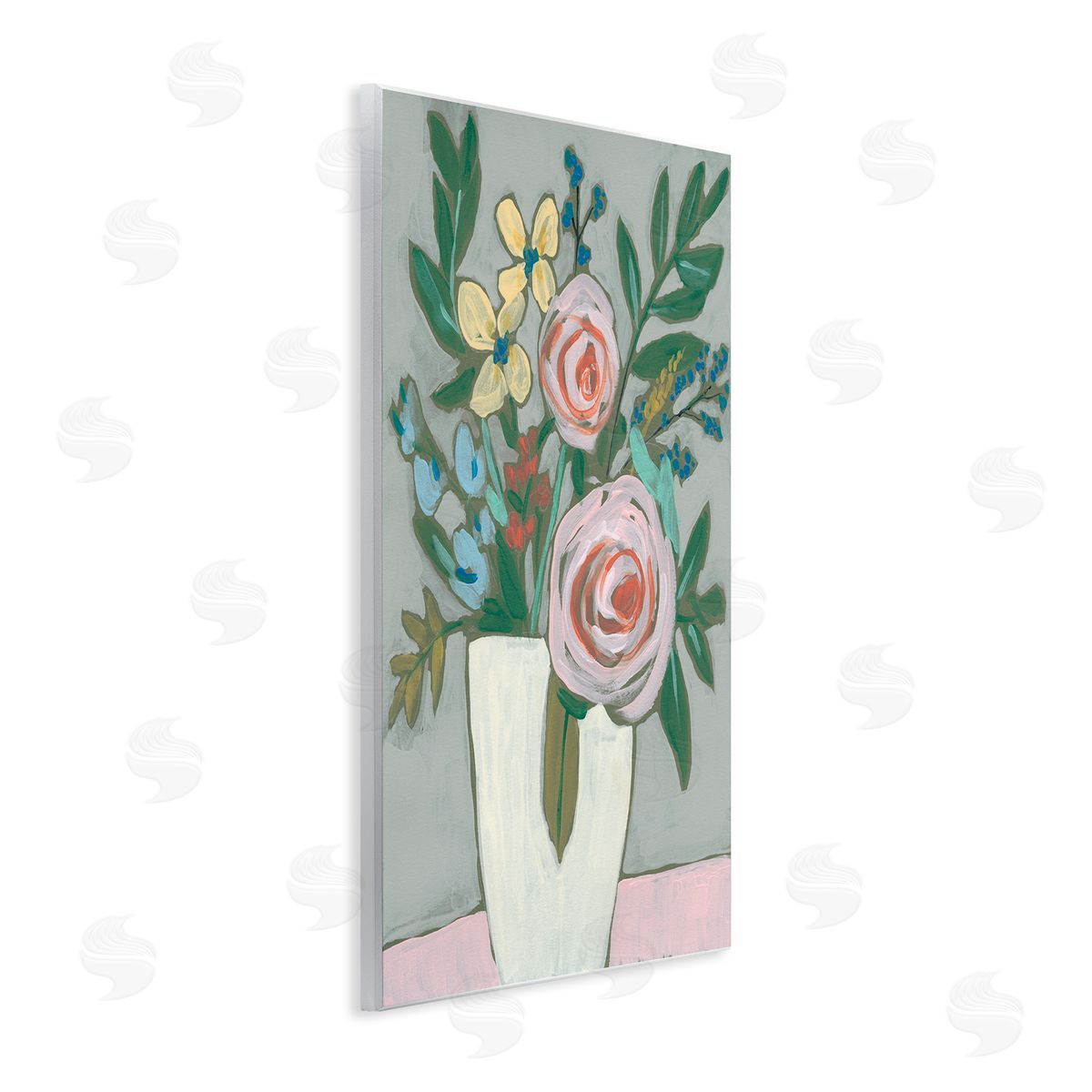 Jennifer Goldberger Mixed Rose Bouquet Abstract