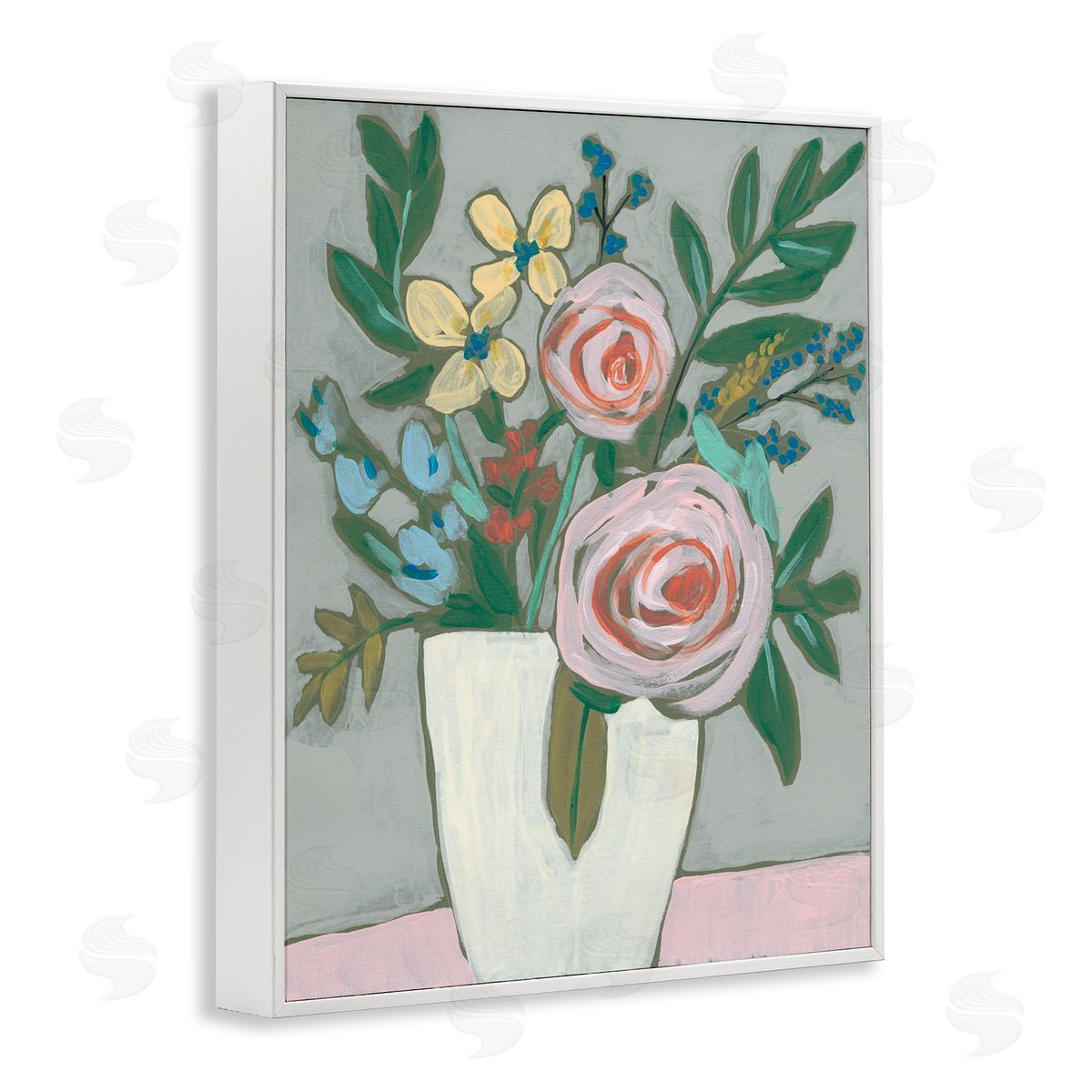 Jennifer Goldberger Mixed Rose Bouquet Abstract