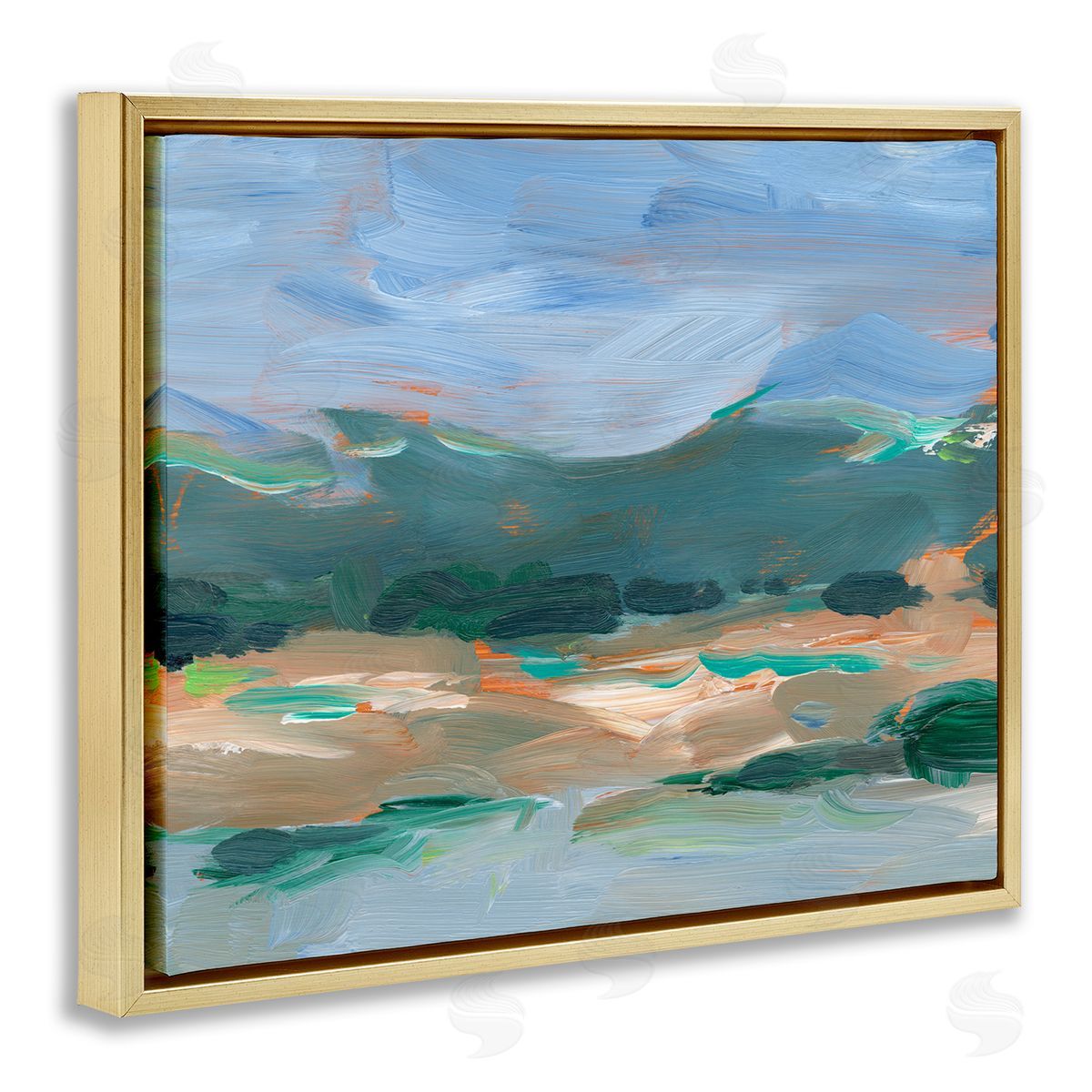 Ethan Harper Abstract Landscape Blue Sky Scenery