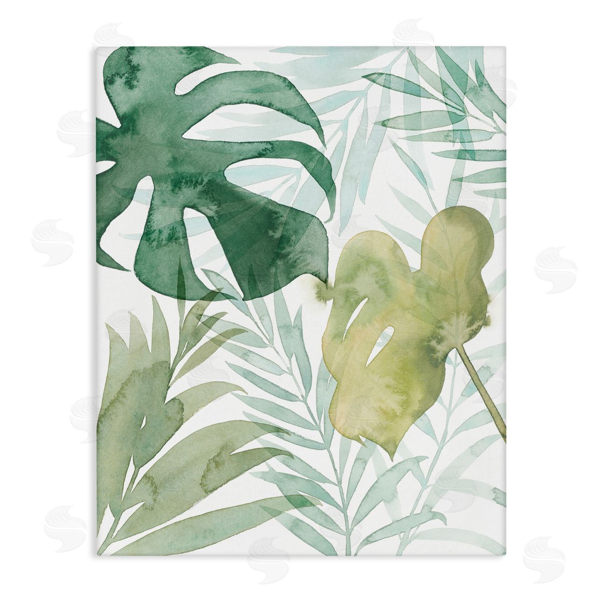 Grace Popp Layered Tropical Botanical Leaves