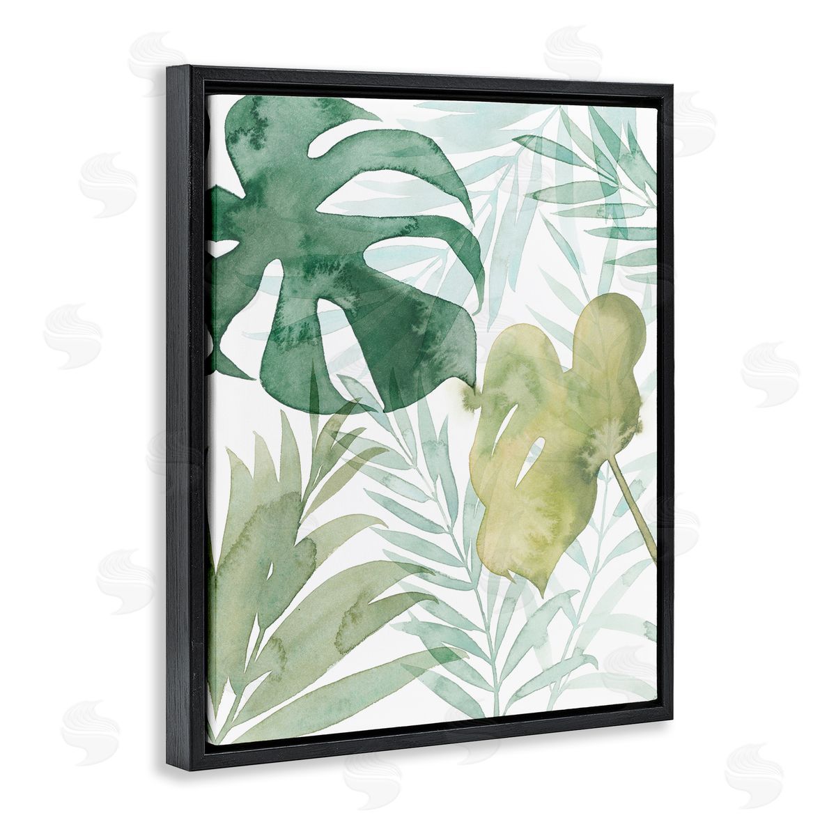 Grace Popp Layered Tropical Botanical Leaves