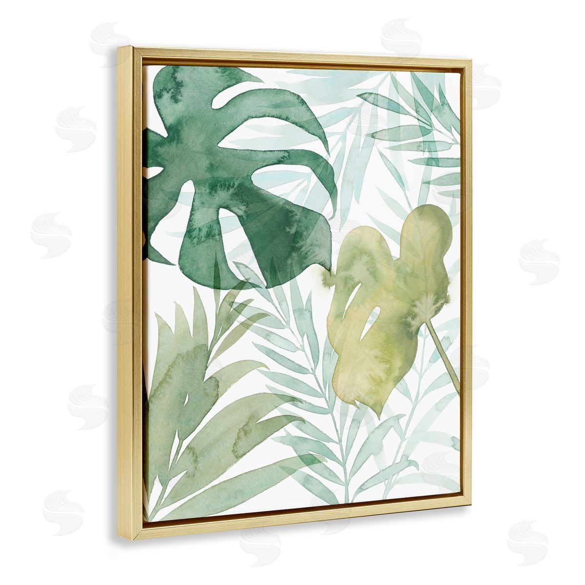 Grace Popp Layered Tropical Botanical Leaves