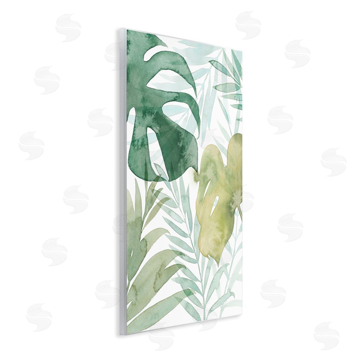 Grace Popp Layered Tropical Botanical Leaves