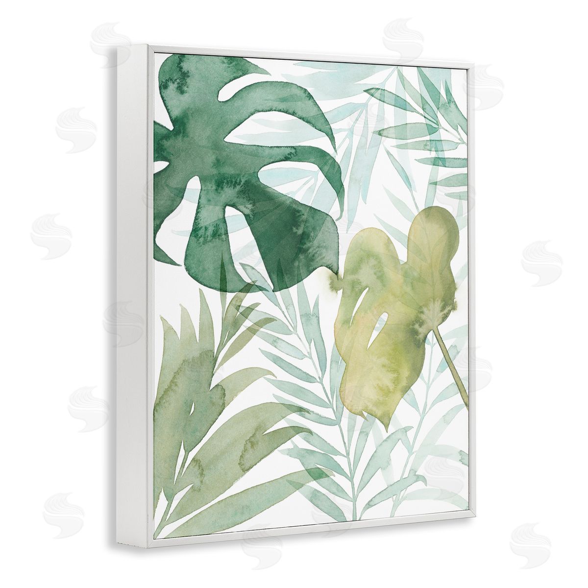 Grace Popp Layered Tropical Botanical Leaves