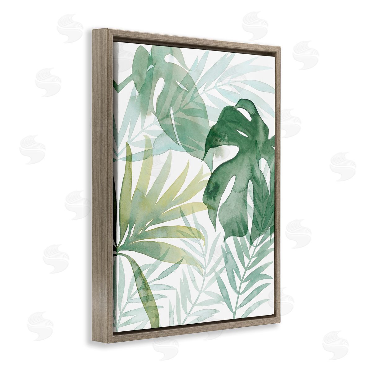 Grace Popp Monstera Overlapping Leaf Sprigs