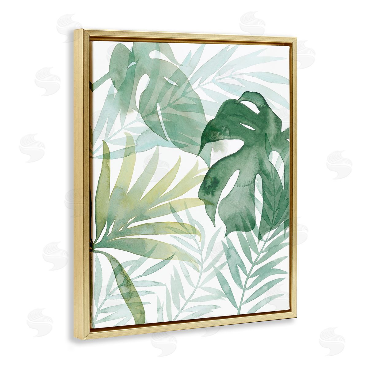 Grace Popp Monstera Overlapping Leaf Sprigs