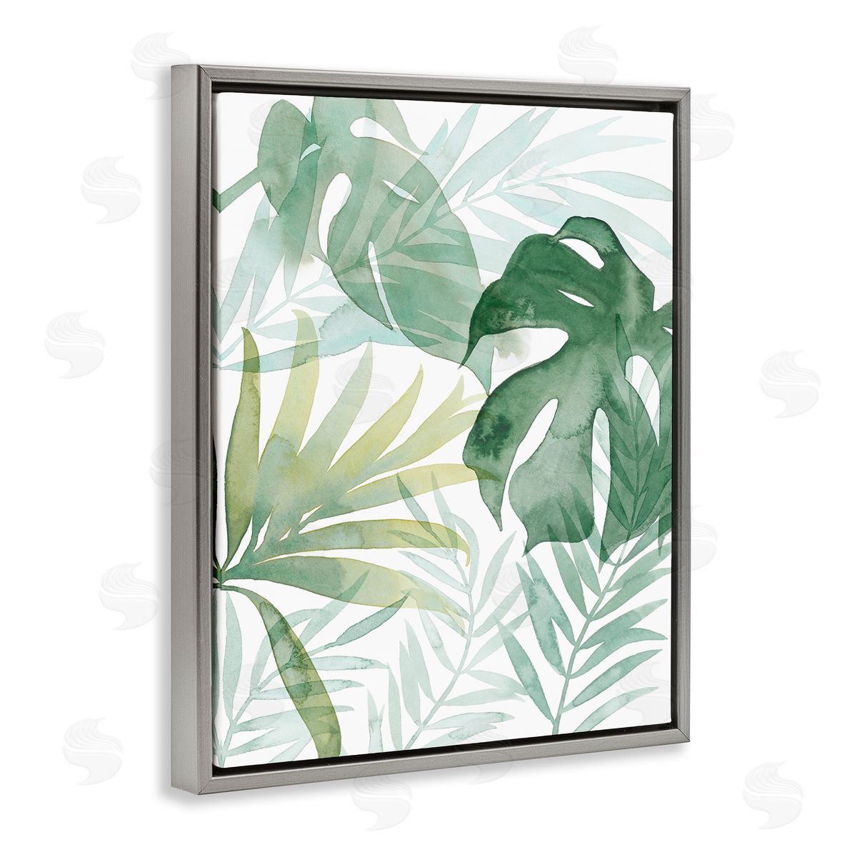 Grace Popp Monstera Overlapping Leaf Sprigs