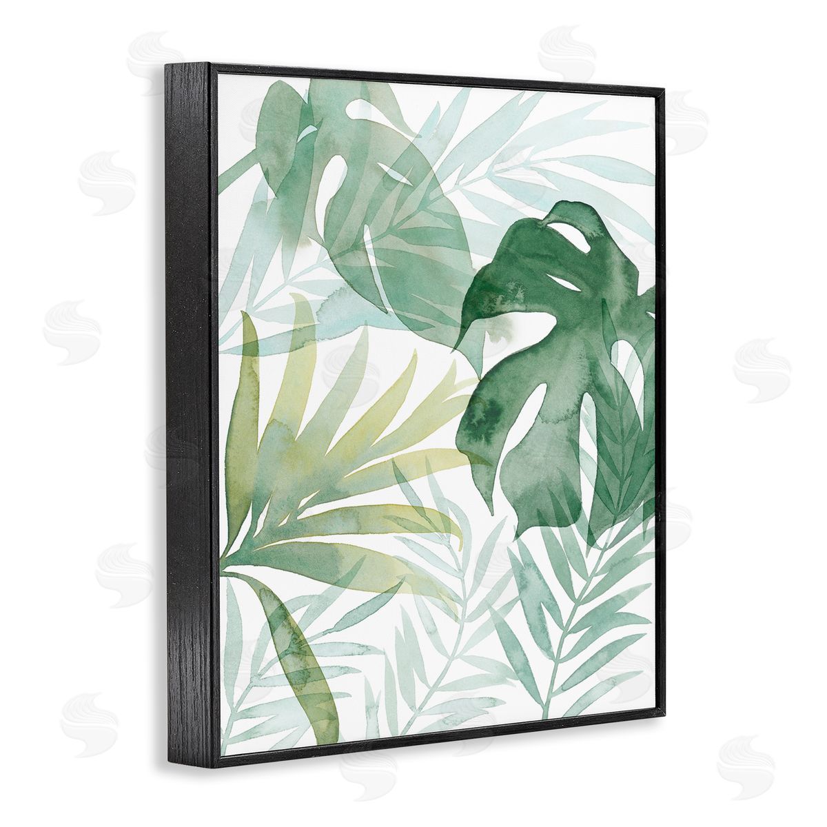 Grace Popp Monstera Overlapping Leaf Sprigs