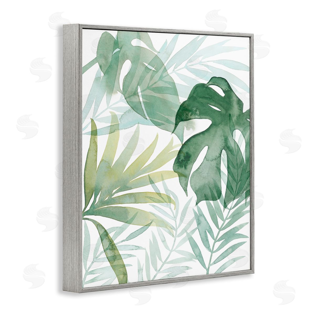 Grace Popp Monstera Overlapping Leaf Sprigs