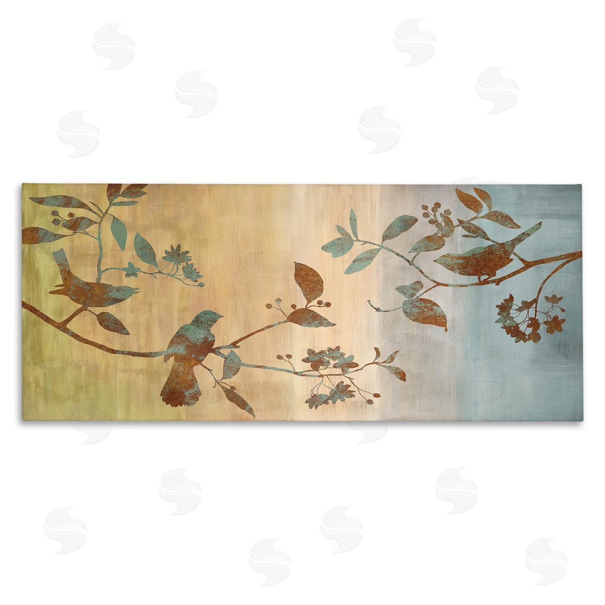 Chris Donovan Boho Birds Perched Branches