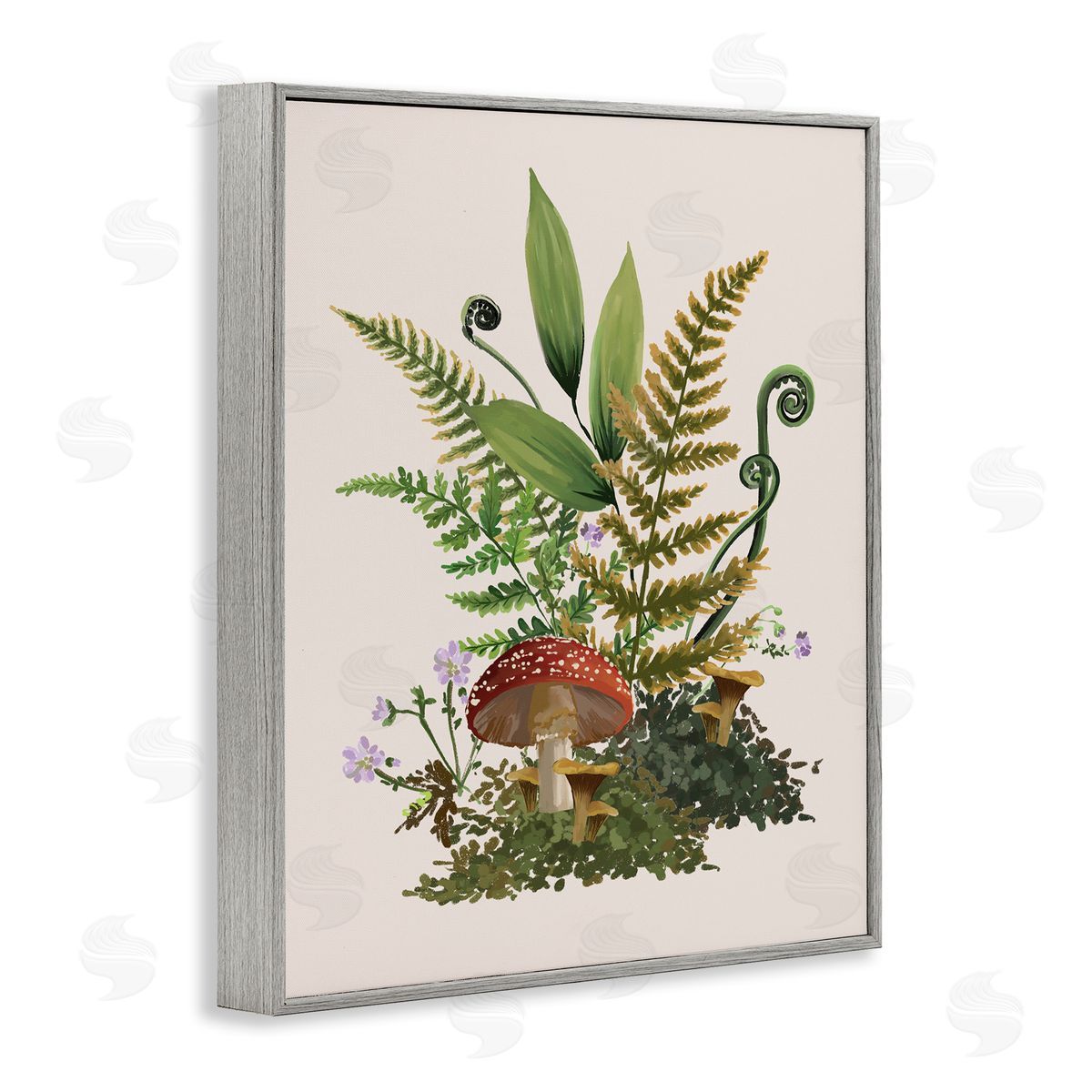 House of Rose Cottage Mushroom Woodland Plants