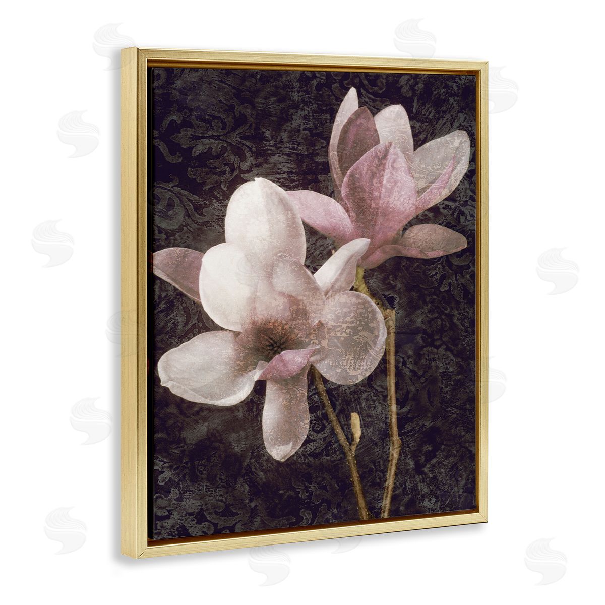 John Seba Pink Vintage Patterned Orchid