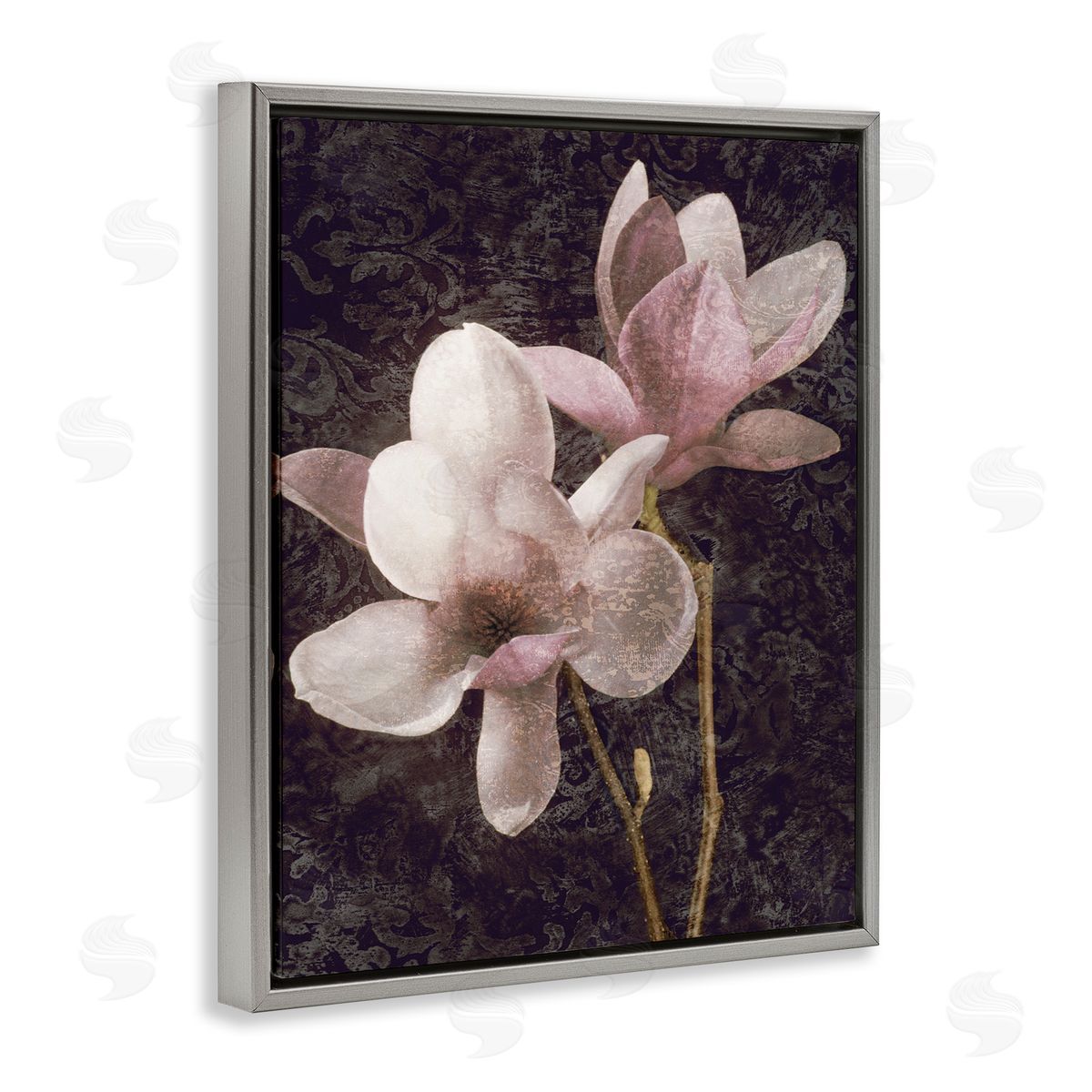 John Seba Pink Vintage Patterned Orchid