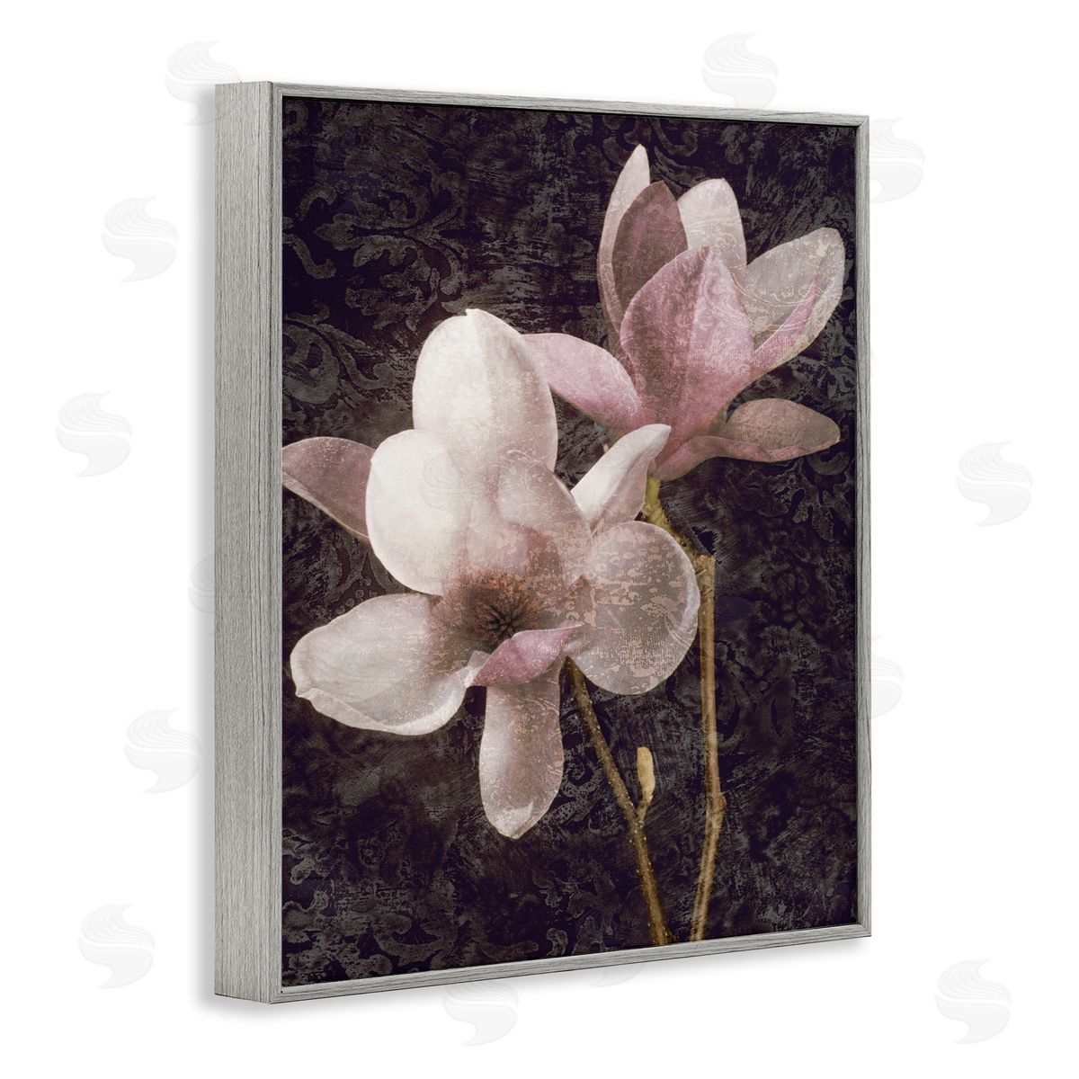 John Seba Pink Vintage Patterned Orchid