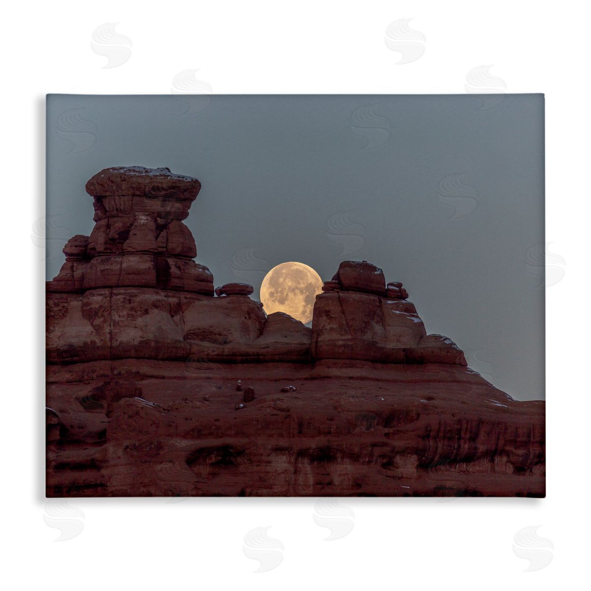Jeff Poe Photography Desert Mesa Moonlit Night Landscape