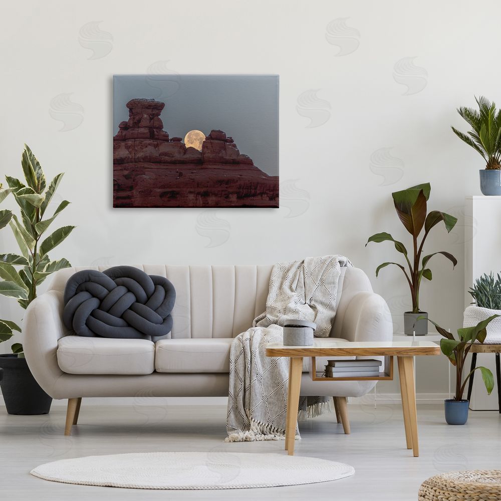 Jeff Poe Photography Desert Mesa Moonlit Night Landscape