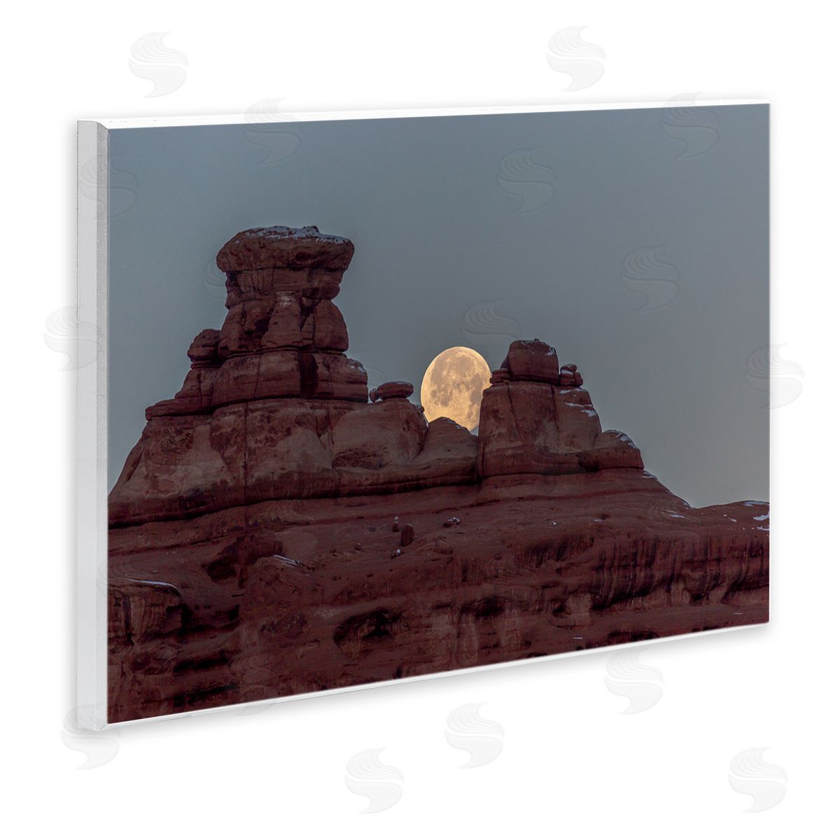 Jeff Poe Photography Desert Mesa Moonlit Night Landscape