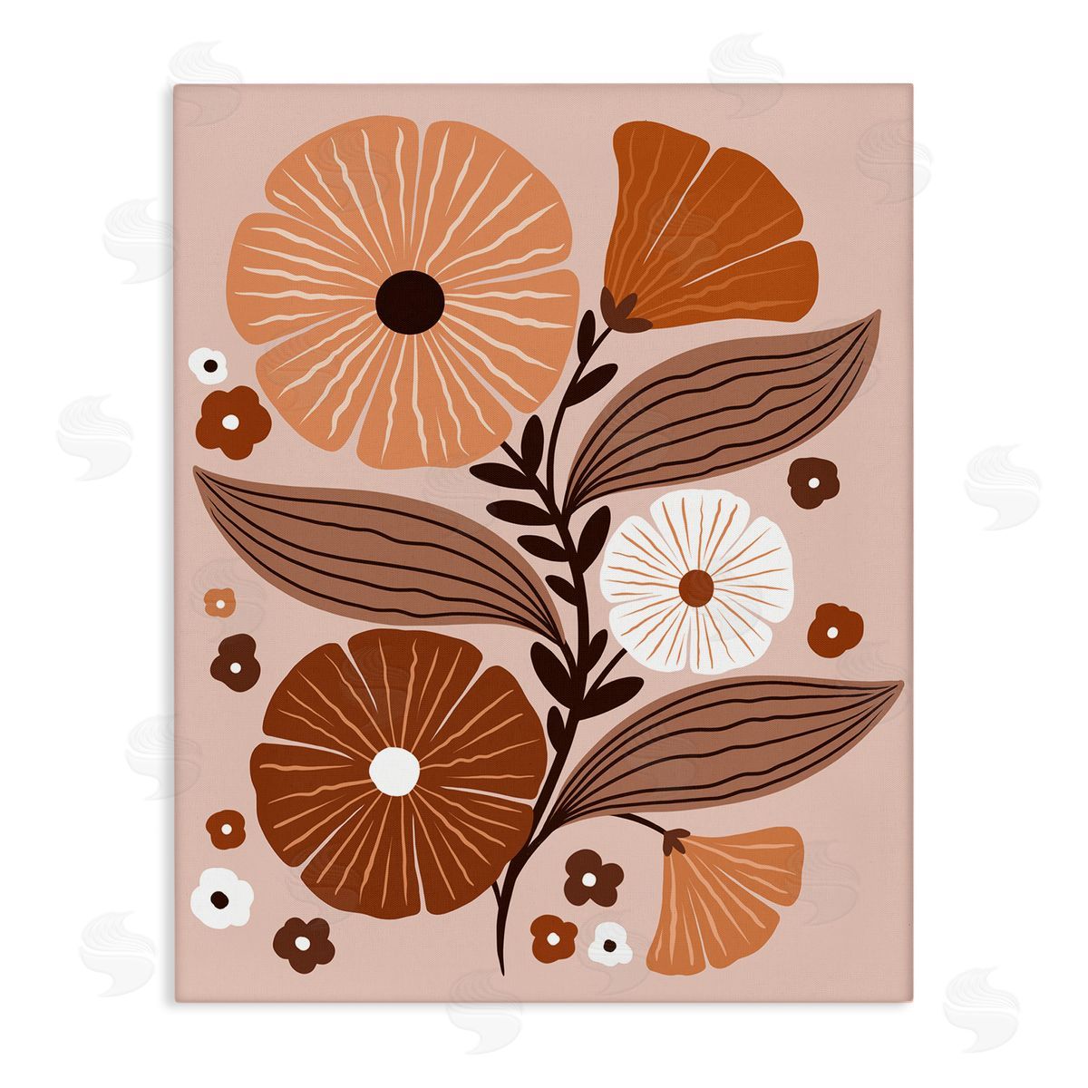 Jo Taylor Neutral Tones Flower Shapes