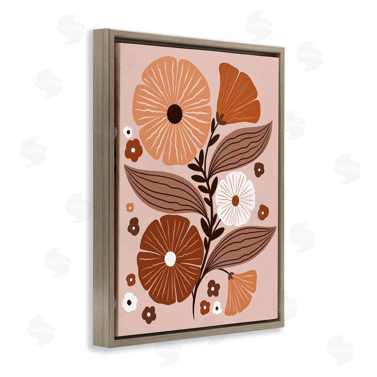 Jo Taylor Neutral Tones Flower Shapes
