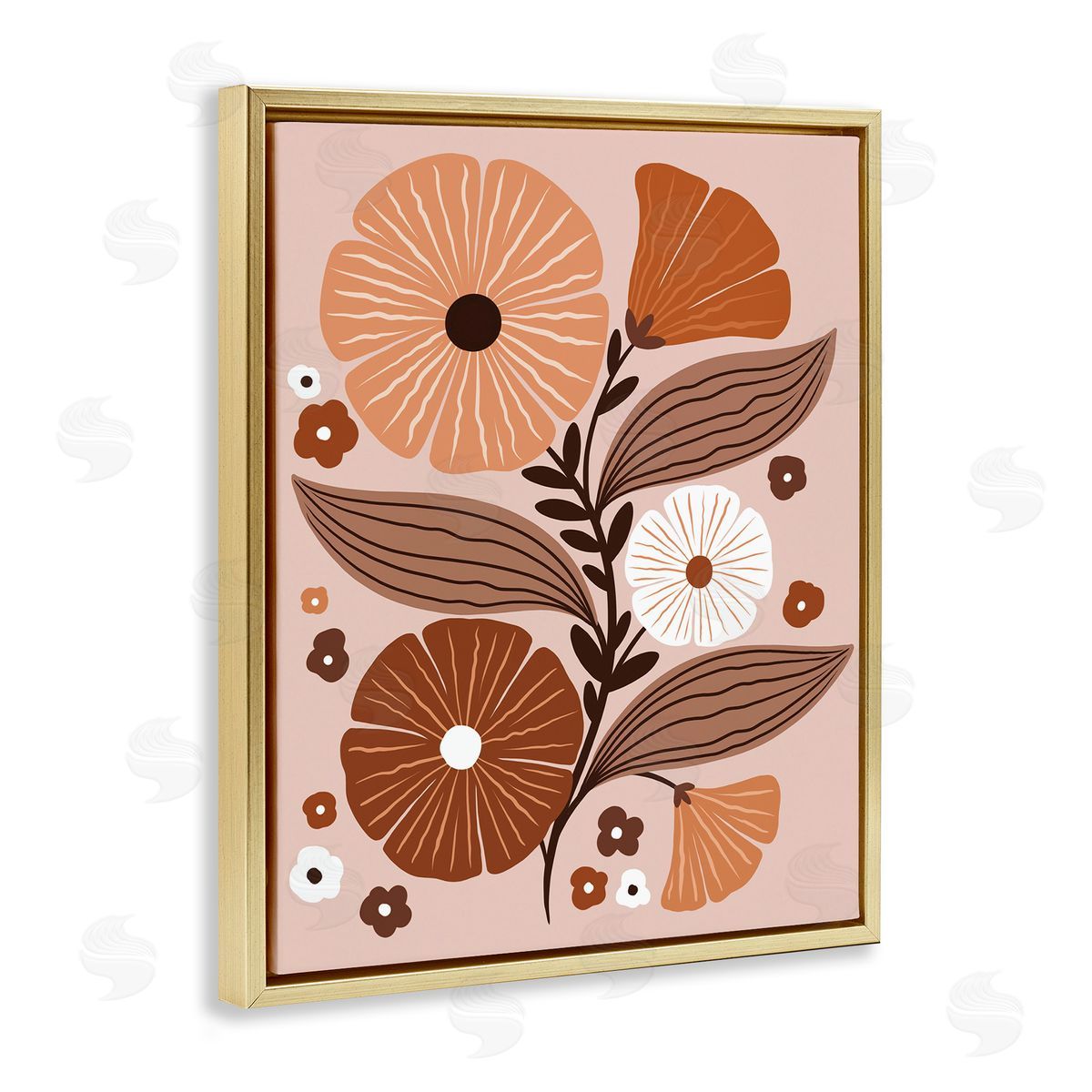 Jo Taylor Neutral Tones Flower Shapes