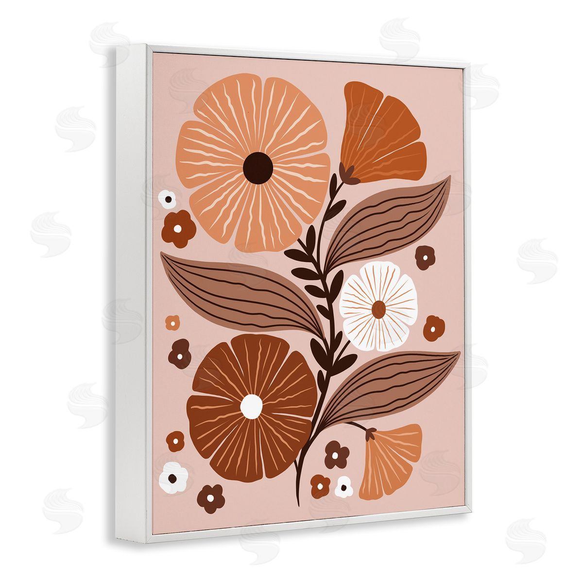 Jo Taylor Neutral Tones Flower Shapes