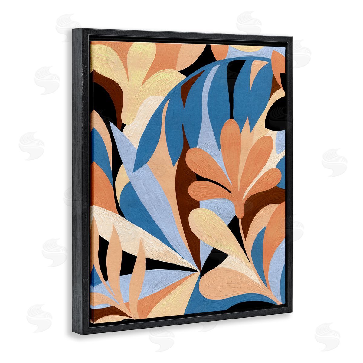 Emily Kopcik Abstract Overlapping Botanical Forms