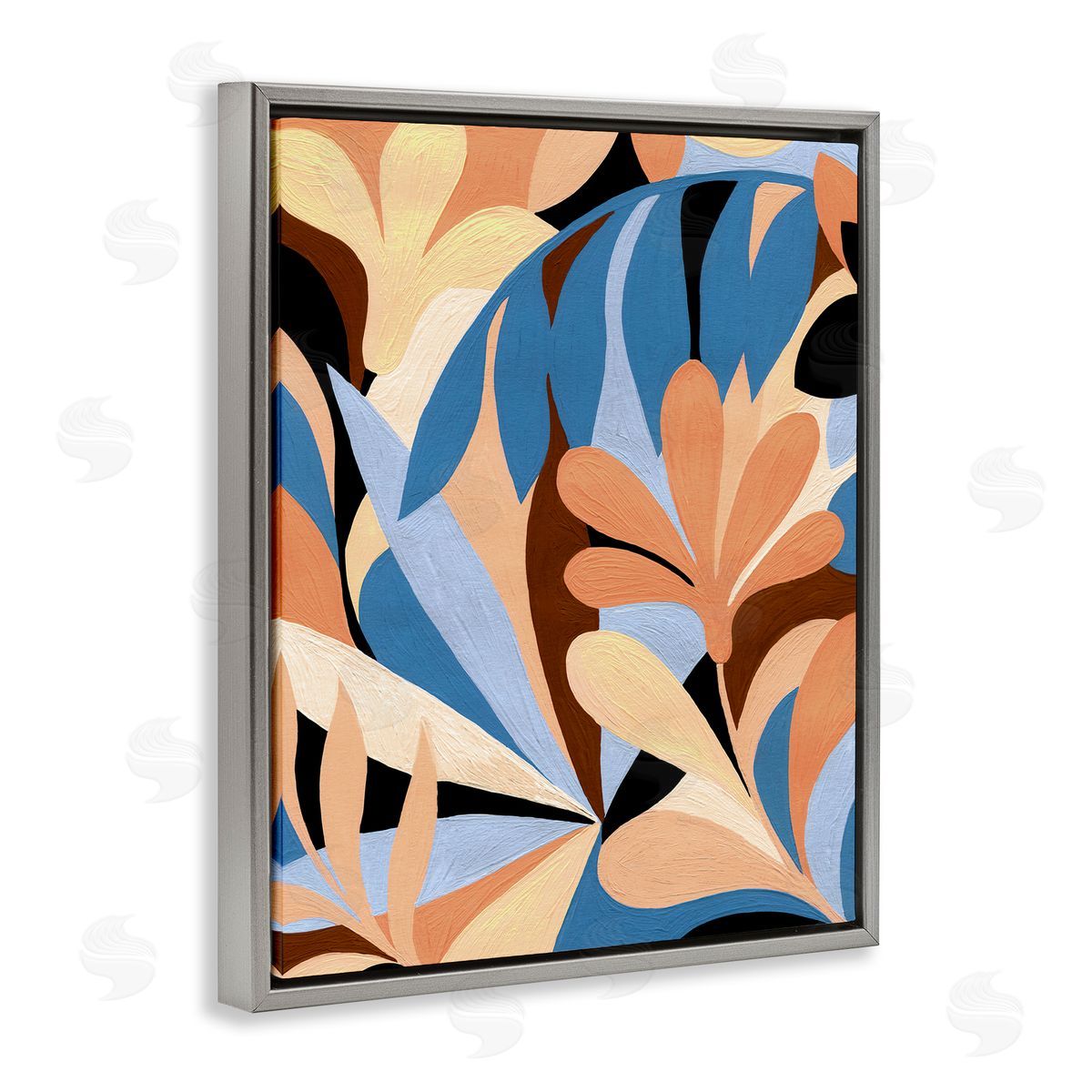 Emily Kopcik Abstract Overlapping Botanical Forms