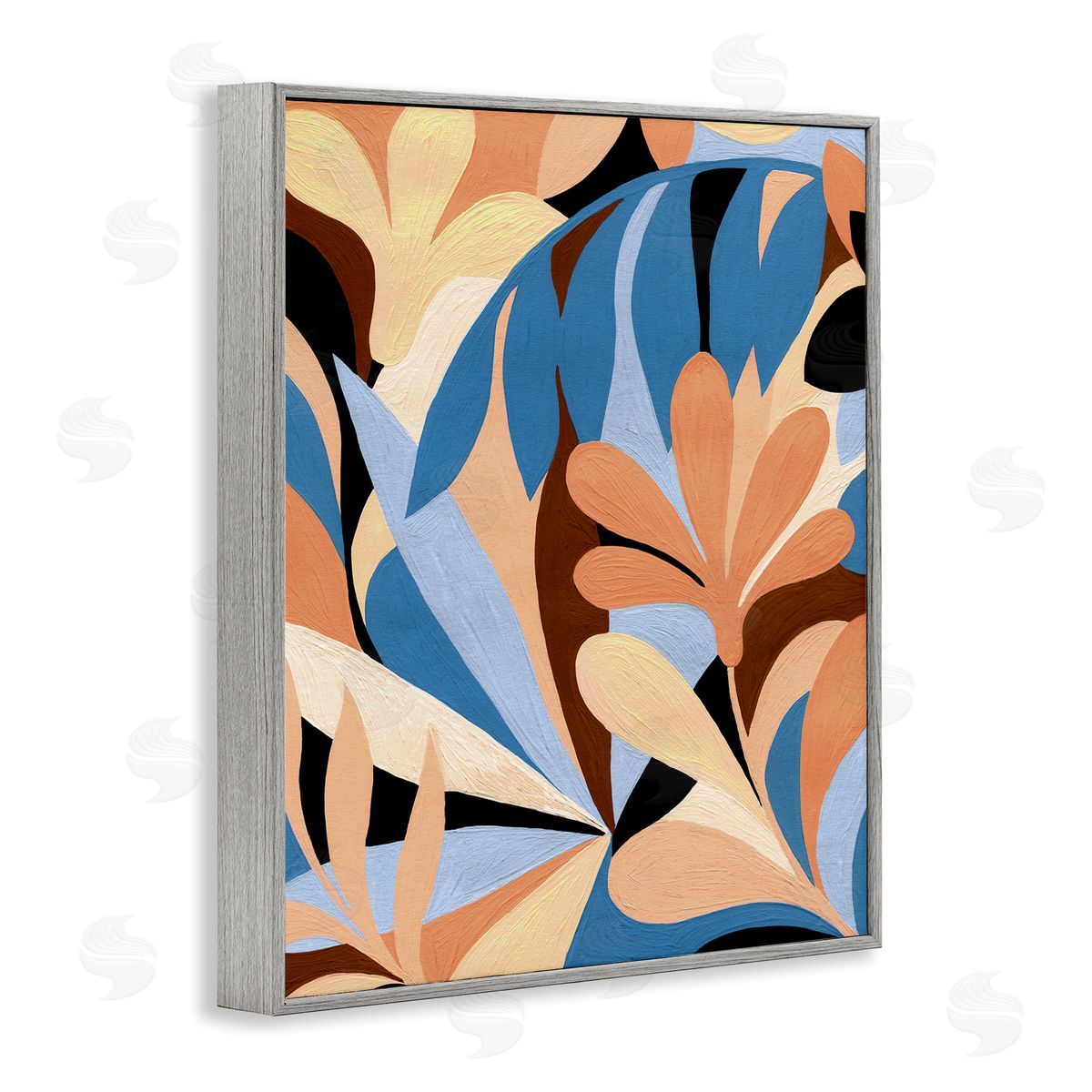 Emily Kopcik Abstract Overlapping Botanical Forms