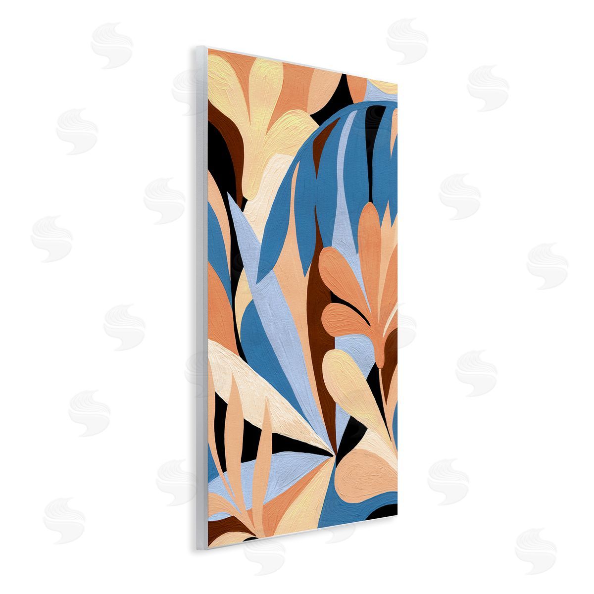 Emily Kopcik Abstract Overlapping Botanical Forms