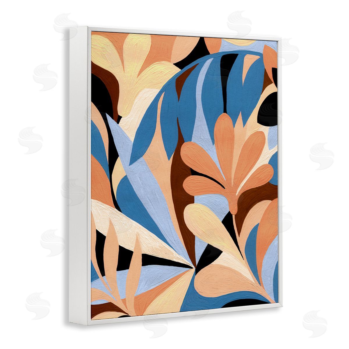 Emily Kopcik Abstract Overlapping Botanical Forms