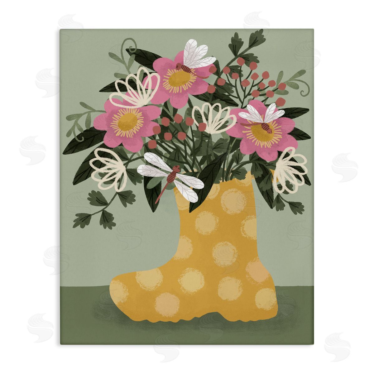 Kristina Hultkrantz Casual Dragonfly Garden Bouquet