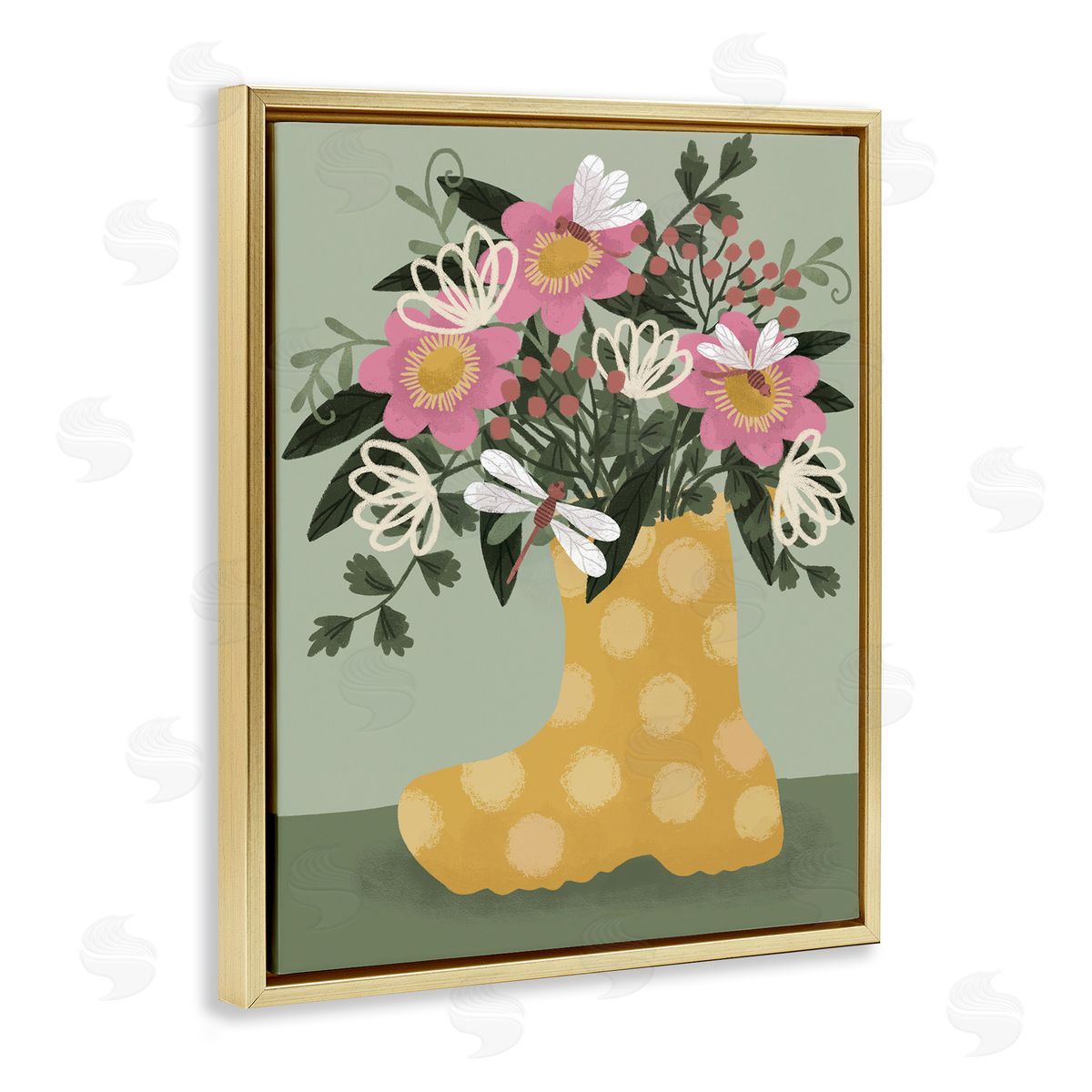 Kristina Hultkrantz Casual Dragonfly Garden Bouquet